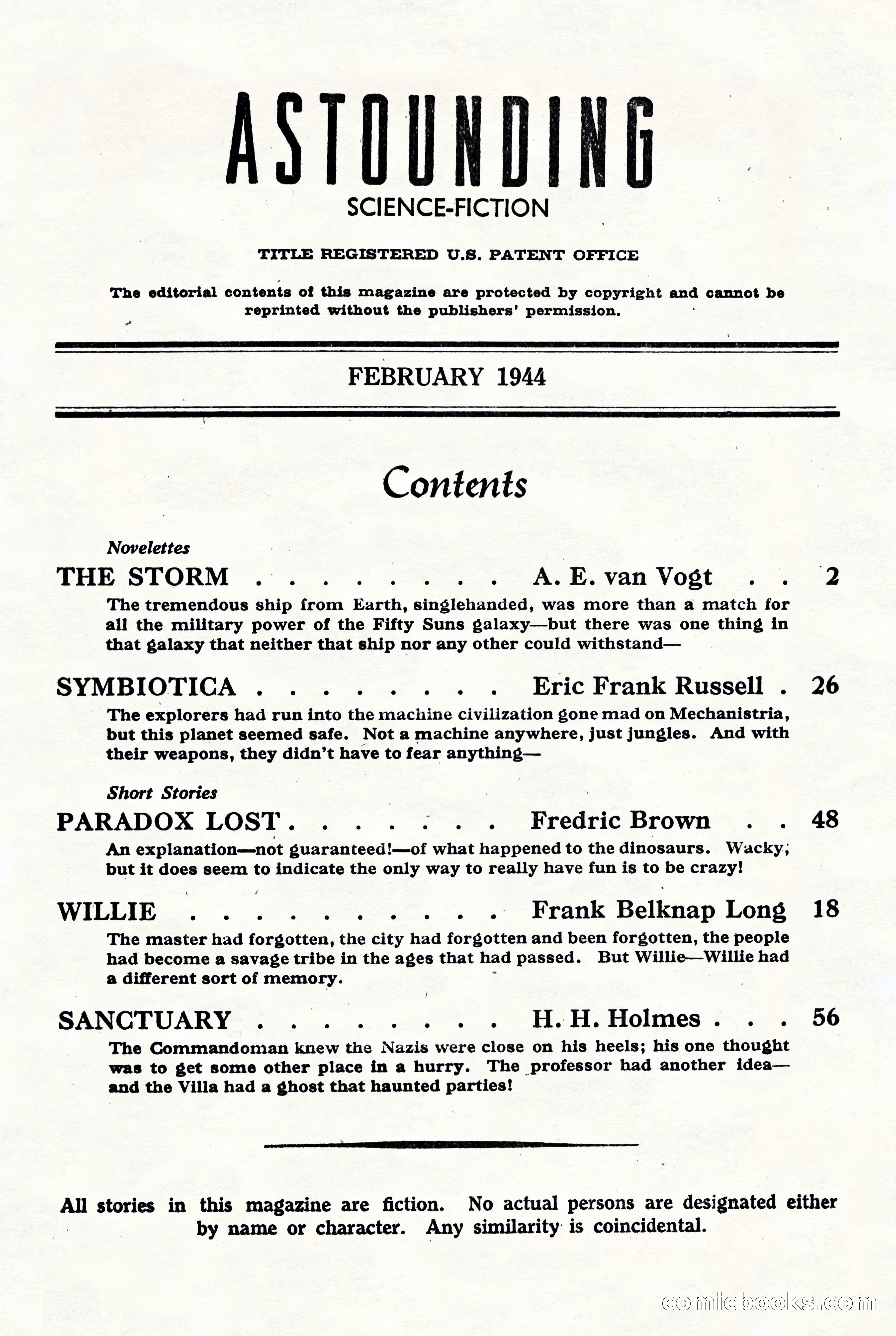 Astounding Science Fiction, British Edition — page 3 of 68