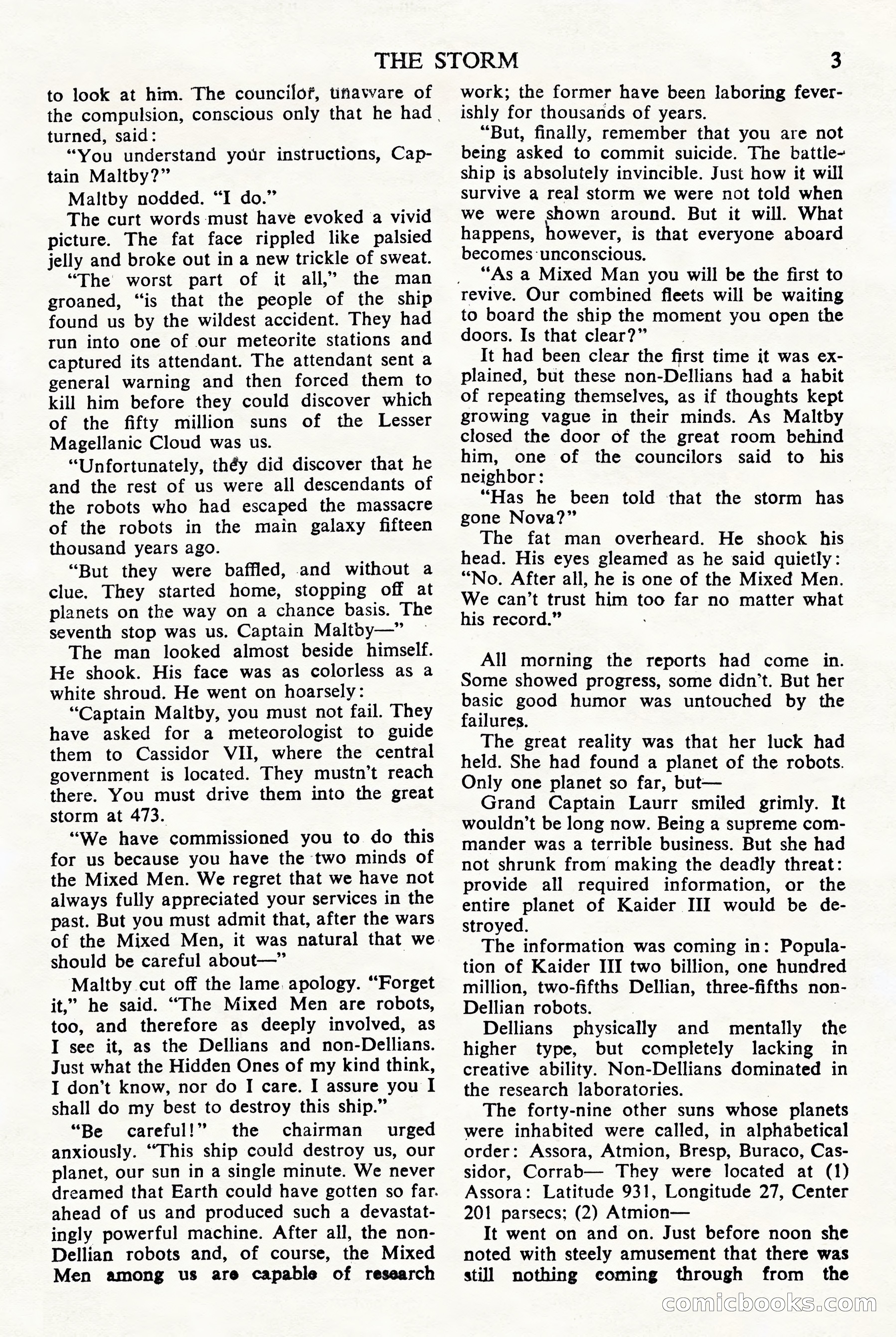 Astounding Science Fiction, British Edition — page 5 of 68
