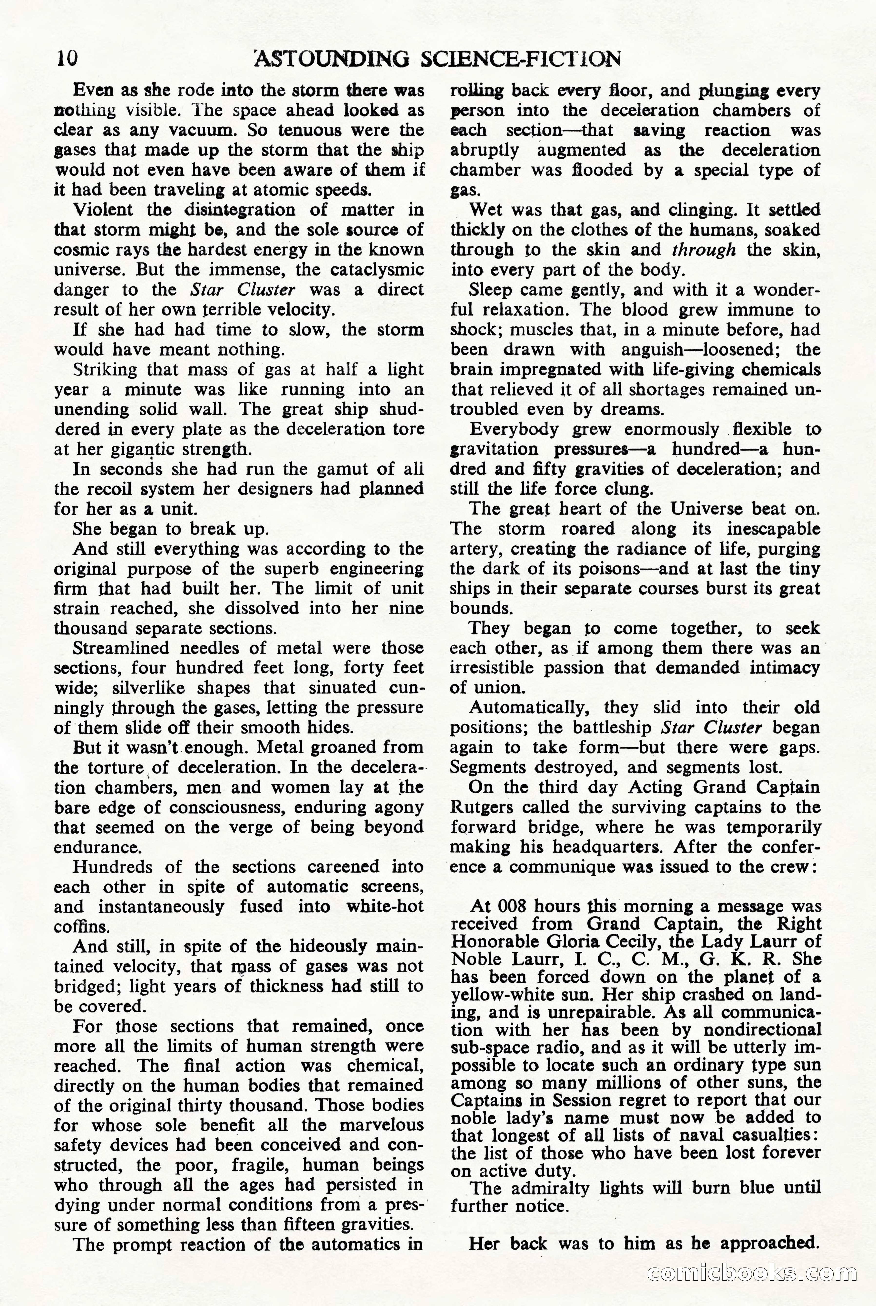 Astounding Science Fiction, British Edition — page 12 of 68