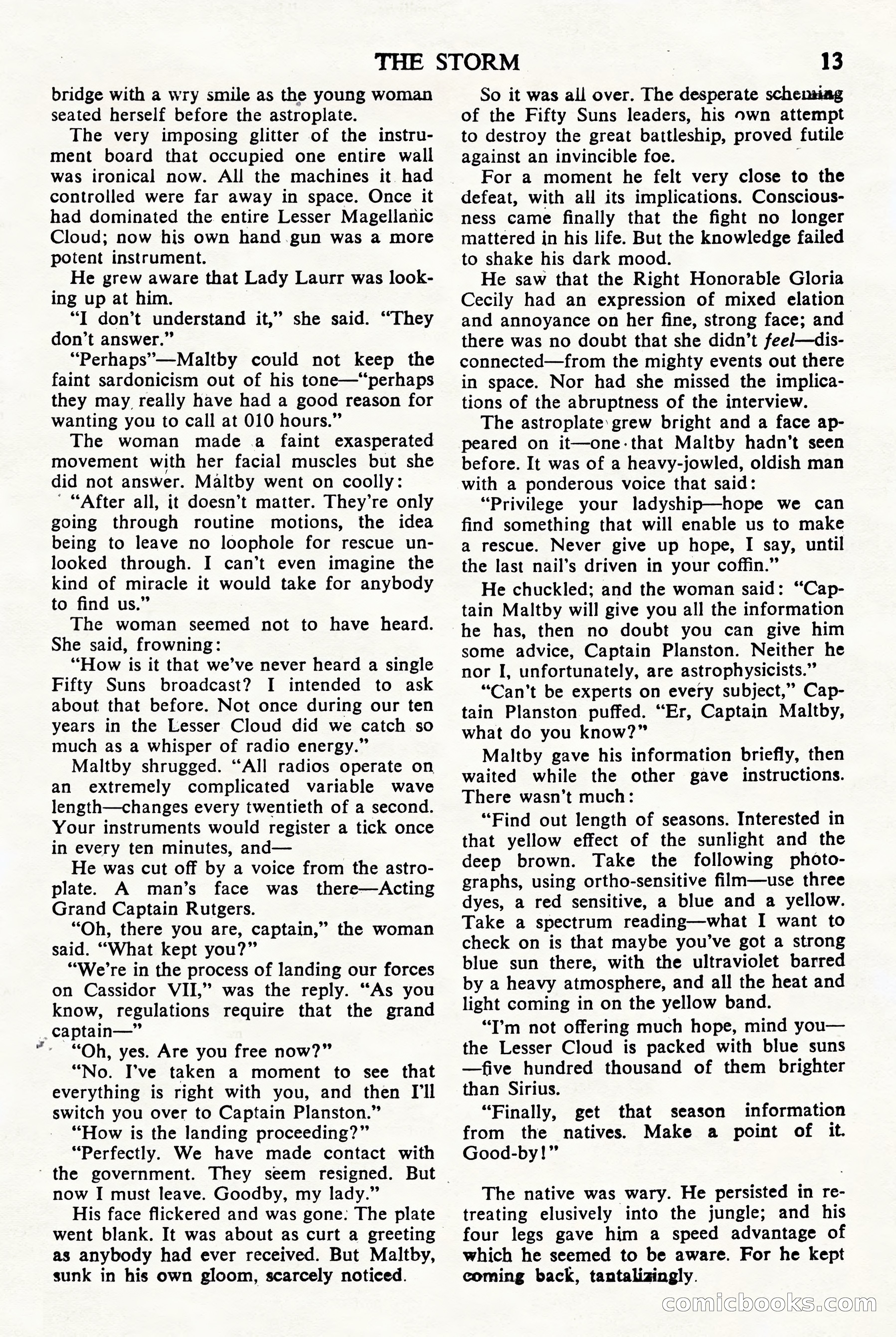 Astounding Science Fiction, British Edition — page 15 of 68