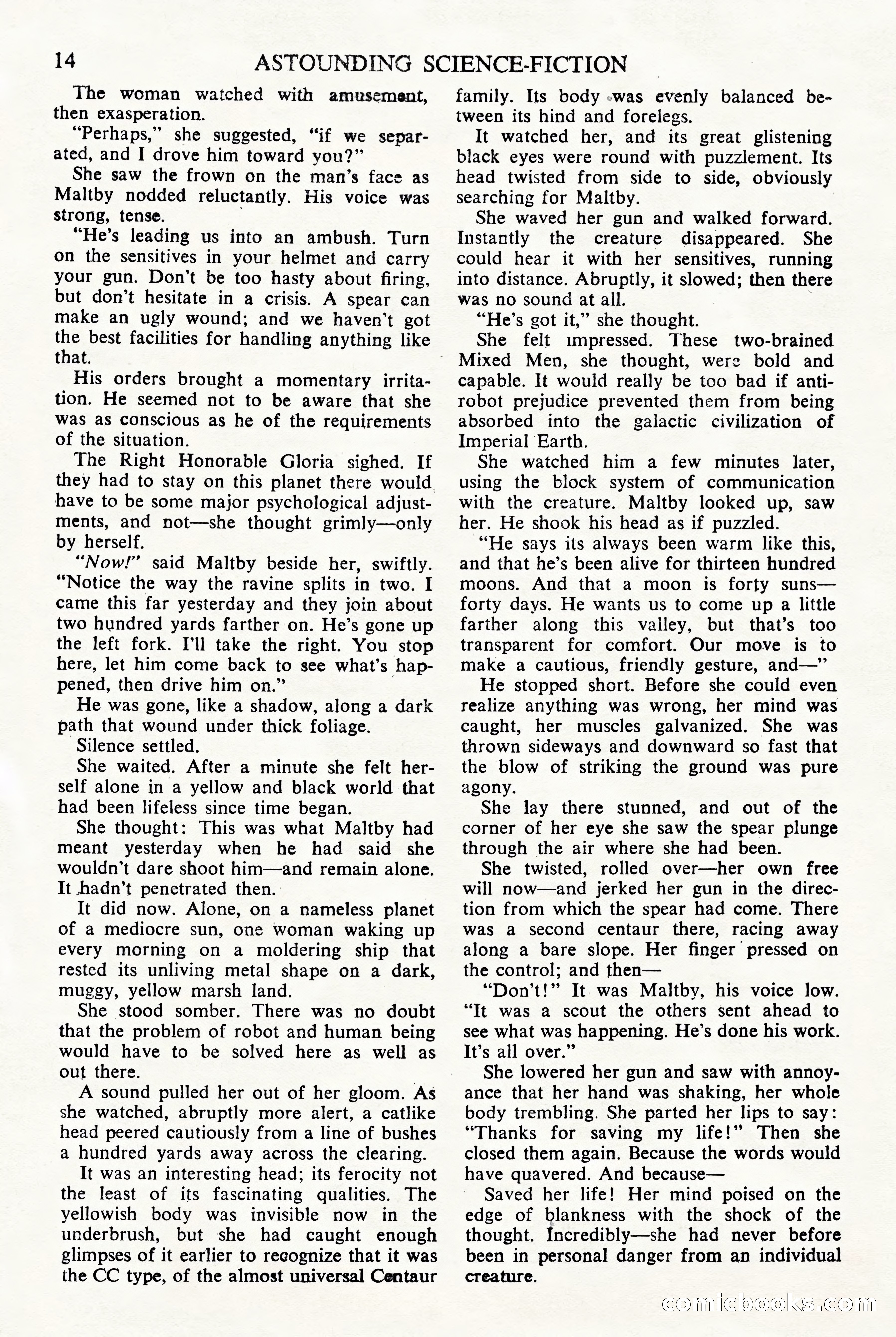 Astounding Science Fiction, British Edition — page 16 of 68