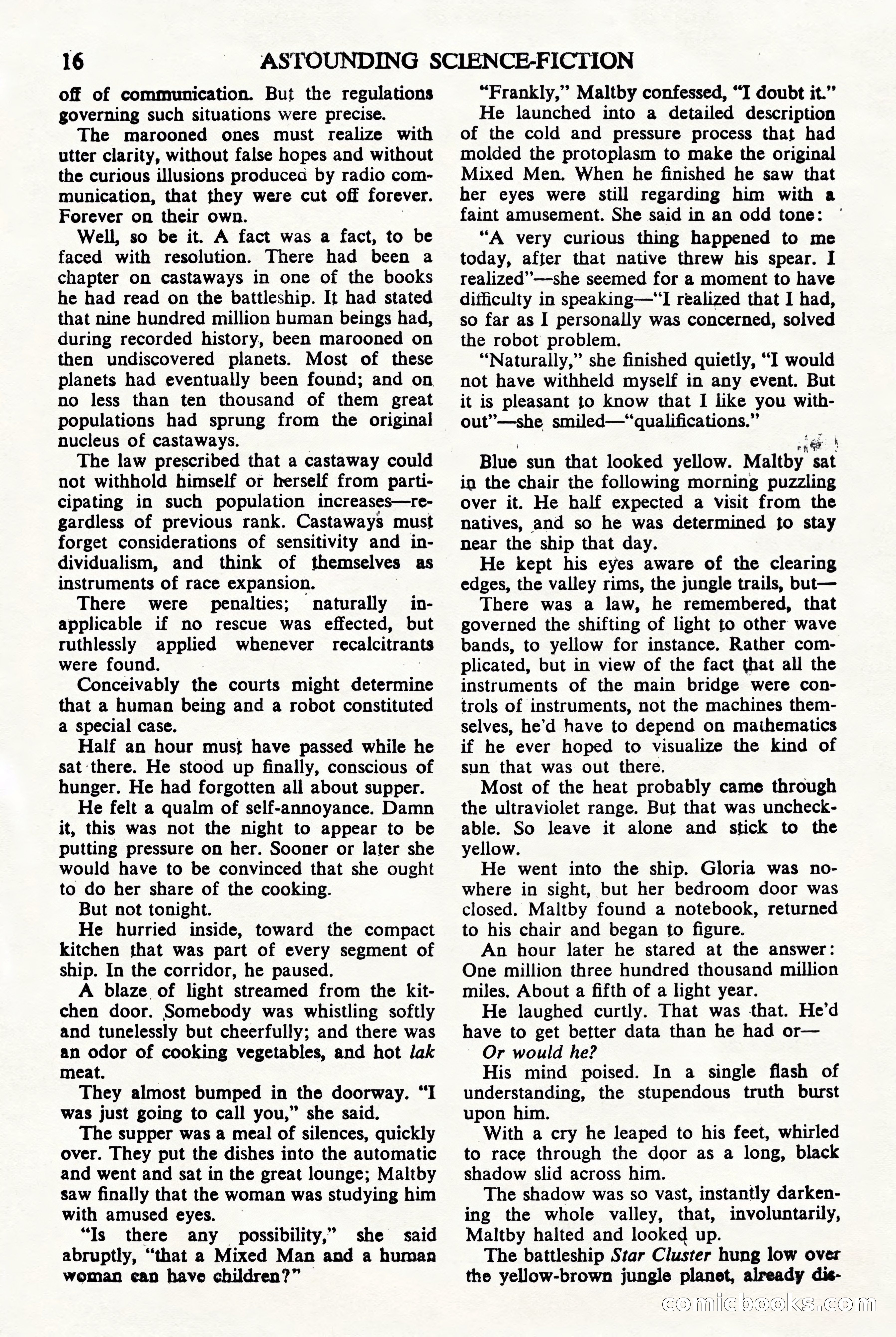 Astounding Science Fiction, British Edition — page 18 of 68