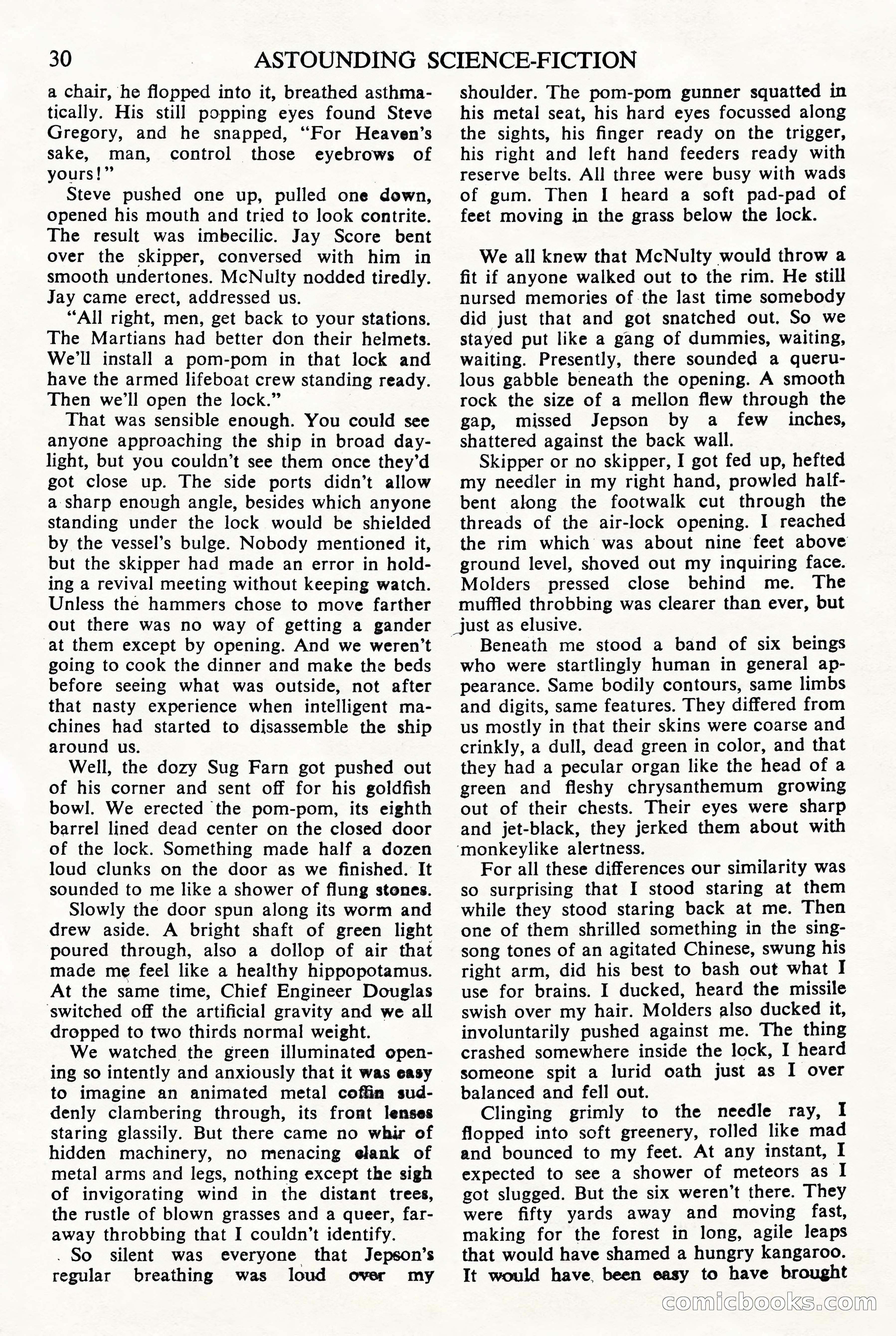 Astounding Science Fiction, British Edition — page 32 of 68