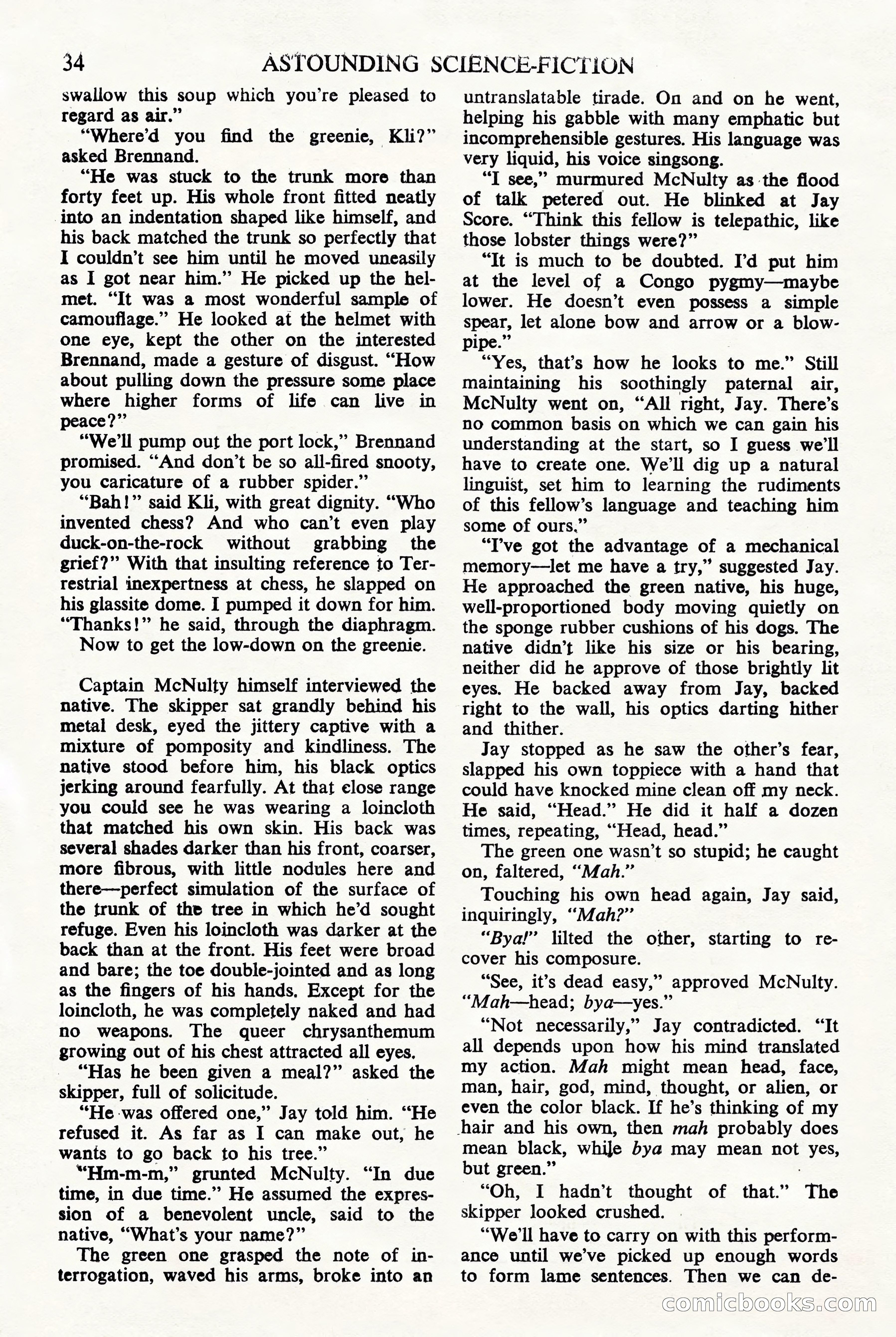 Astounding Science Fiction, British Edition — page 36 of 68