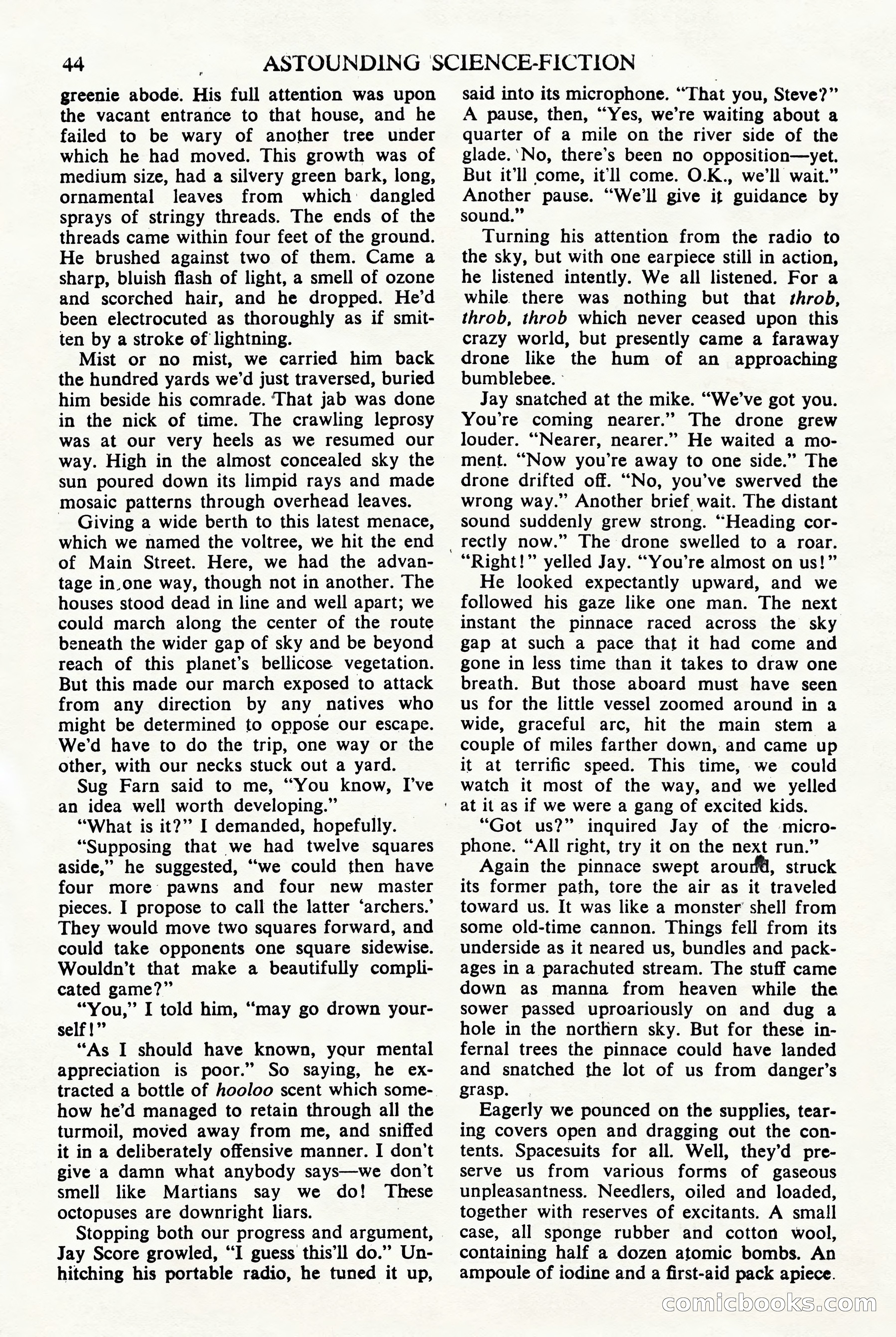 Astounding Science Fiction, British Edition — page 46 of 68