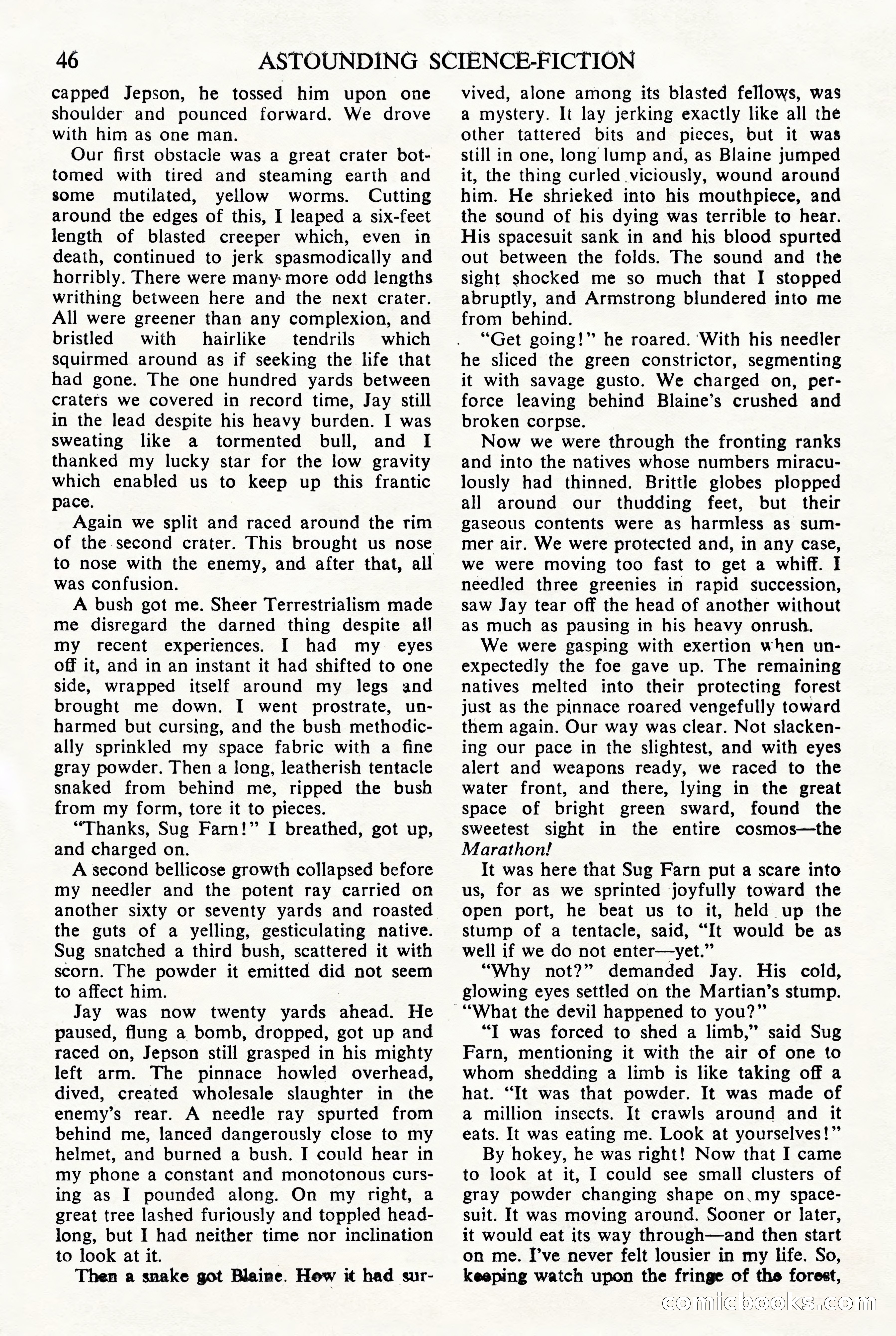 Astounding Science Fiction, British Edition — page 48 of 68