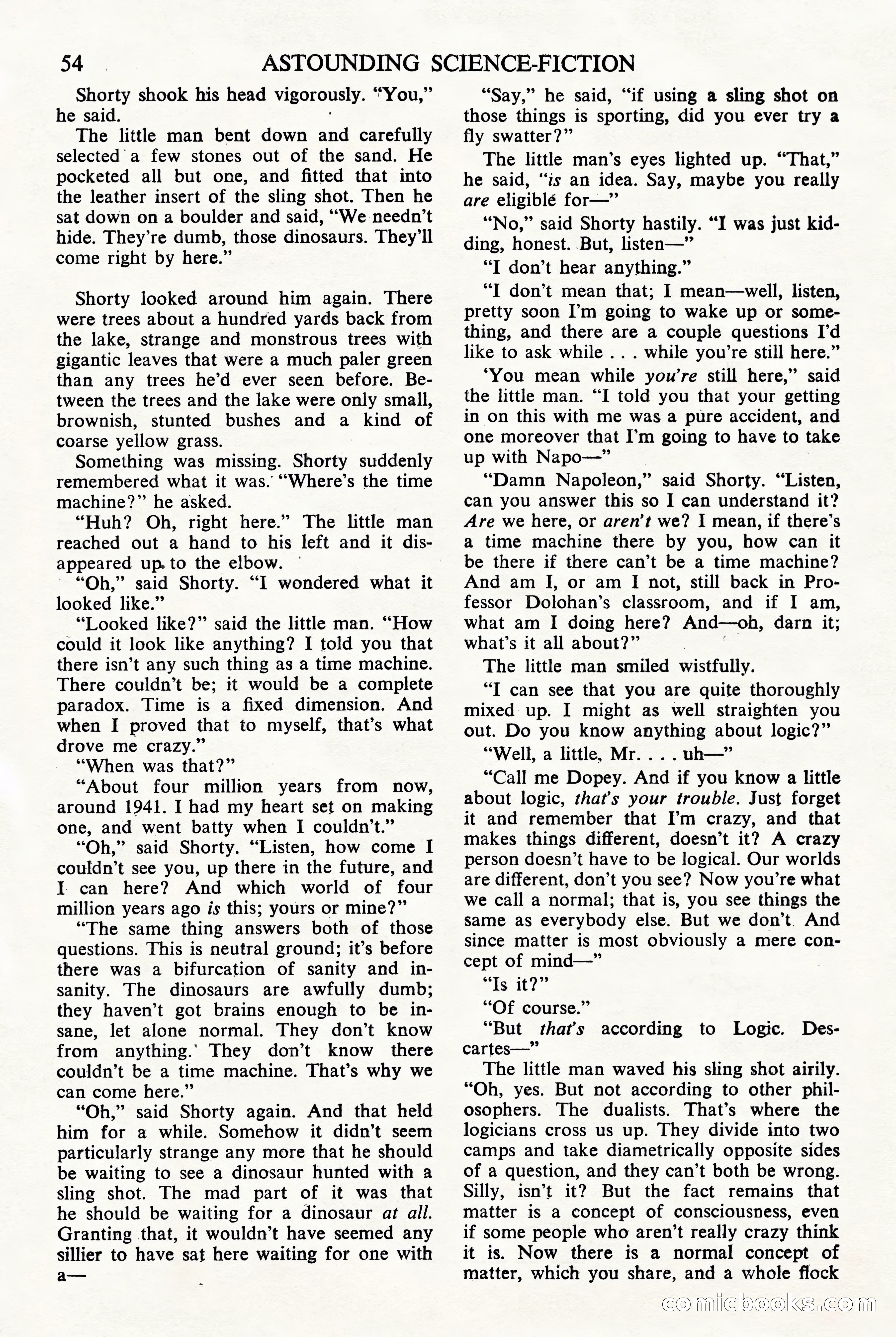 Astounding Science Fiction, British Edition — page 56 of 68