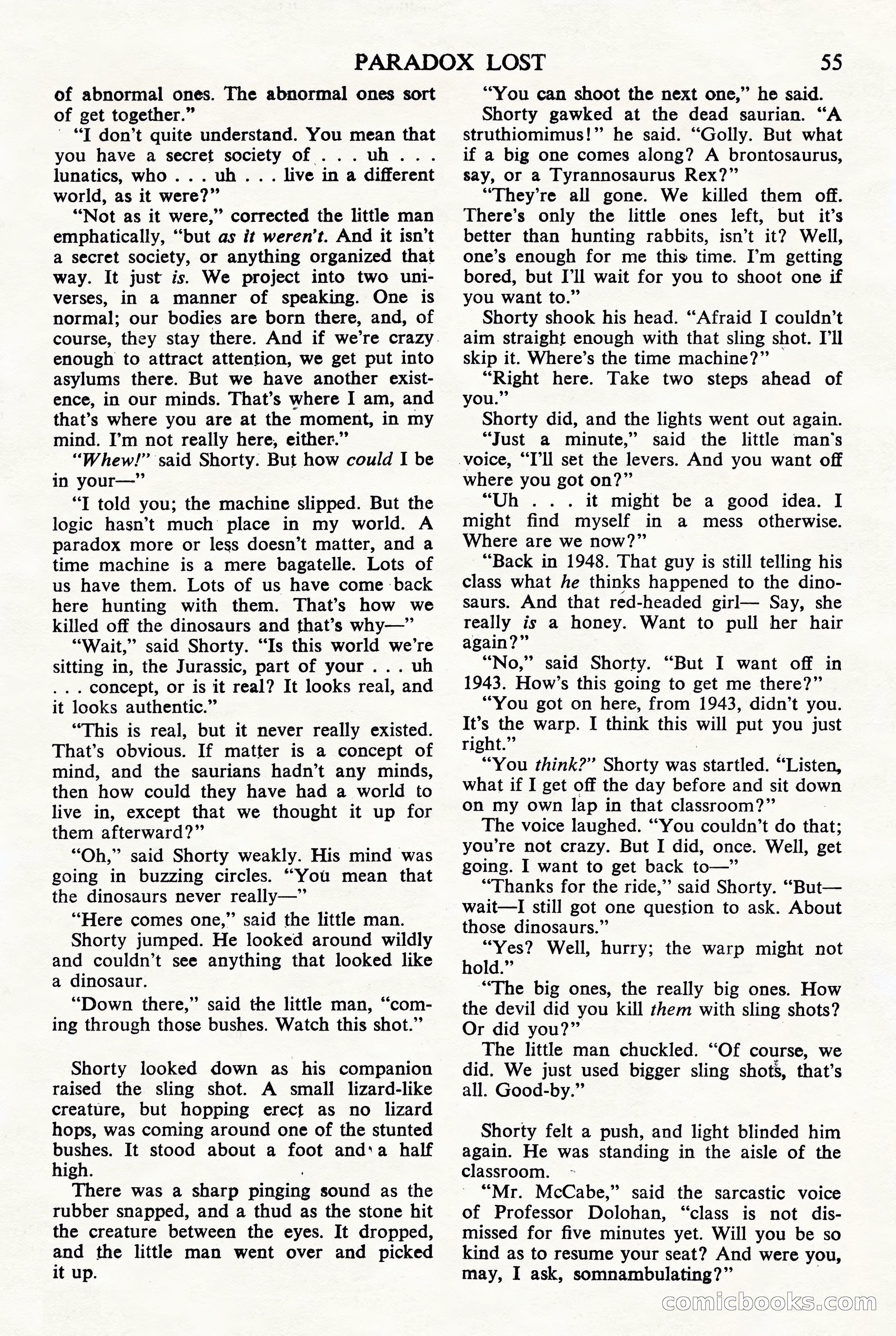 Astounding Science Fiction, British Edition — page 57 of 68