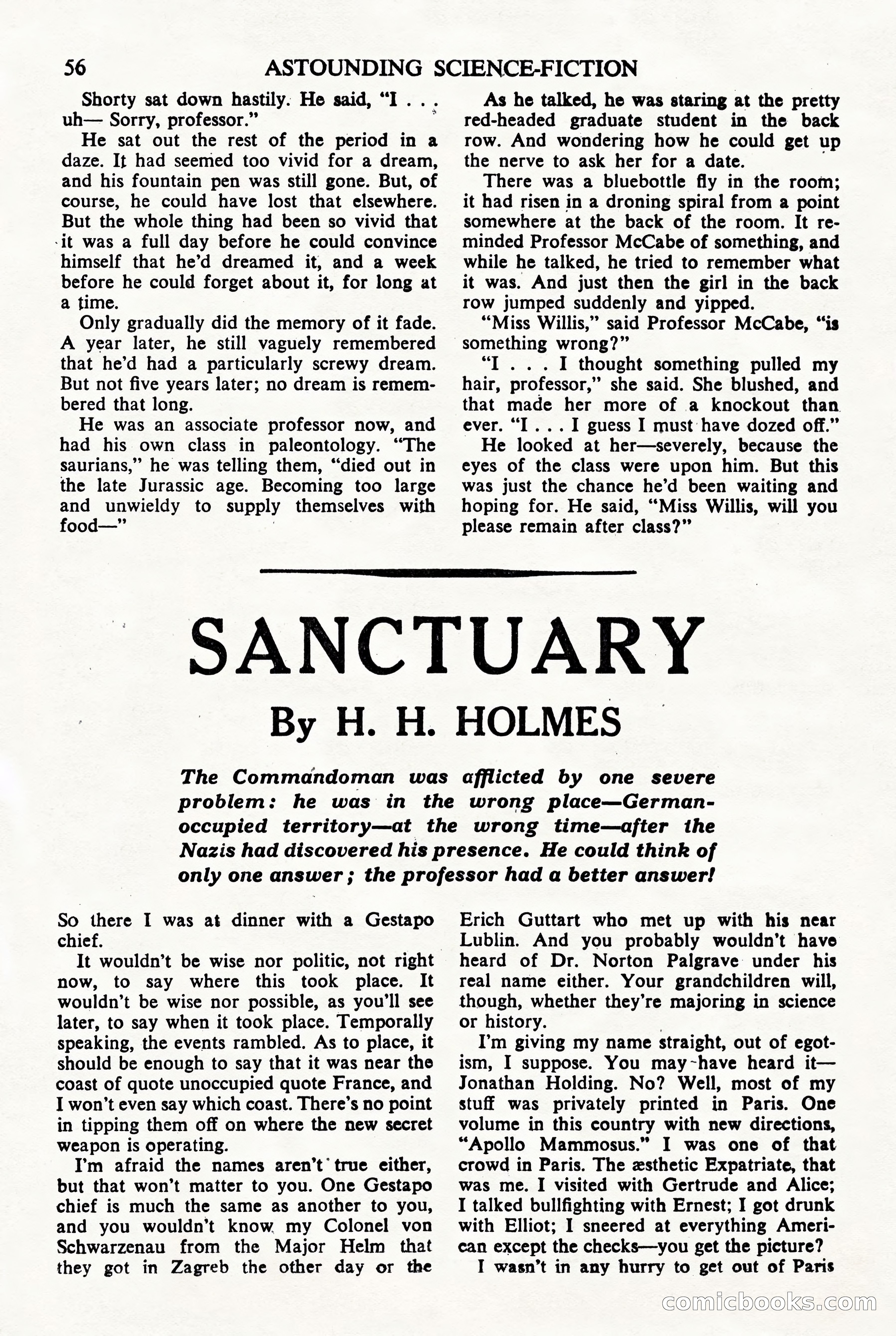 Astounding Science Fiction, British Edition — page 58 of 68