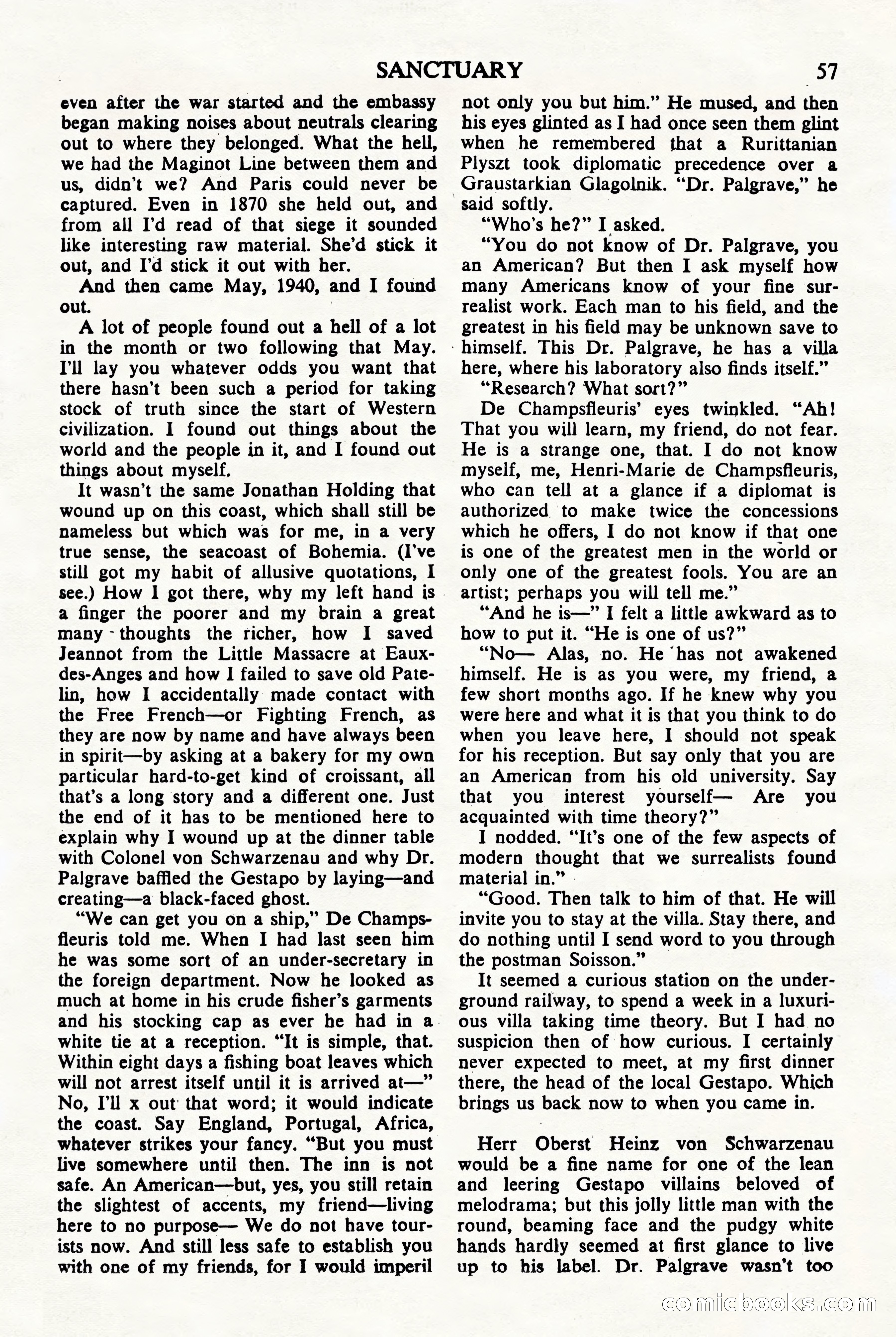 Astounding Science Fiction, British Edition — page 59 of 68