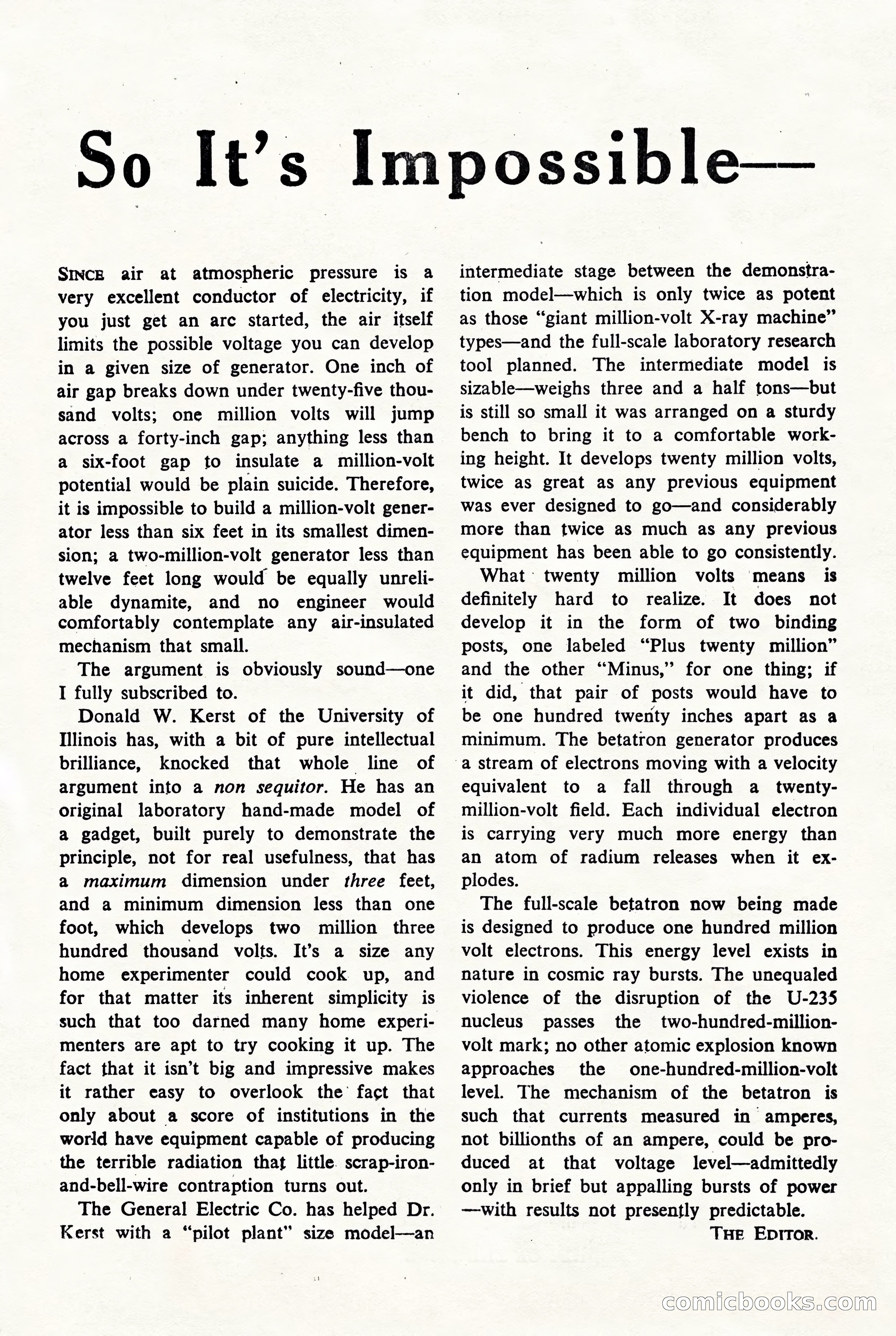 Astounding Science Fiction, British Edition — page 66 of 68