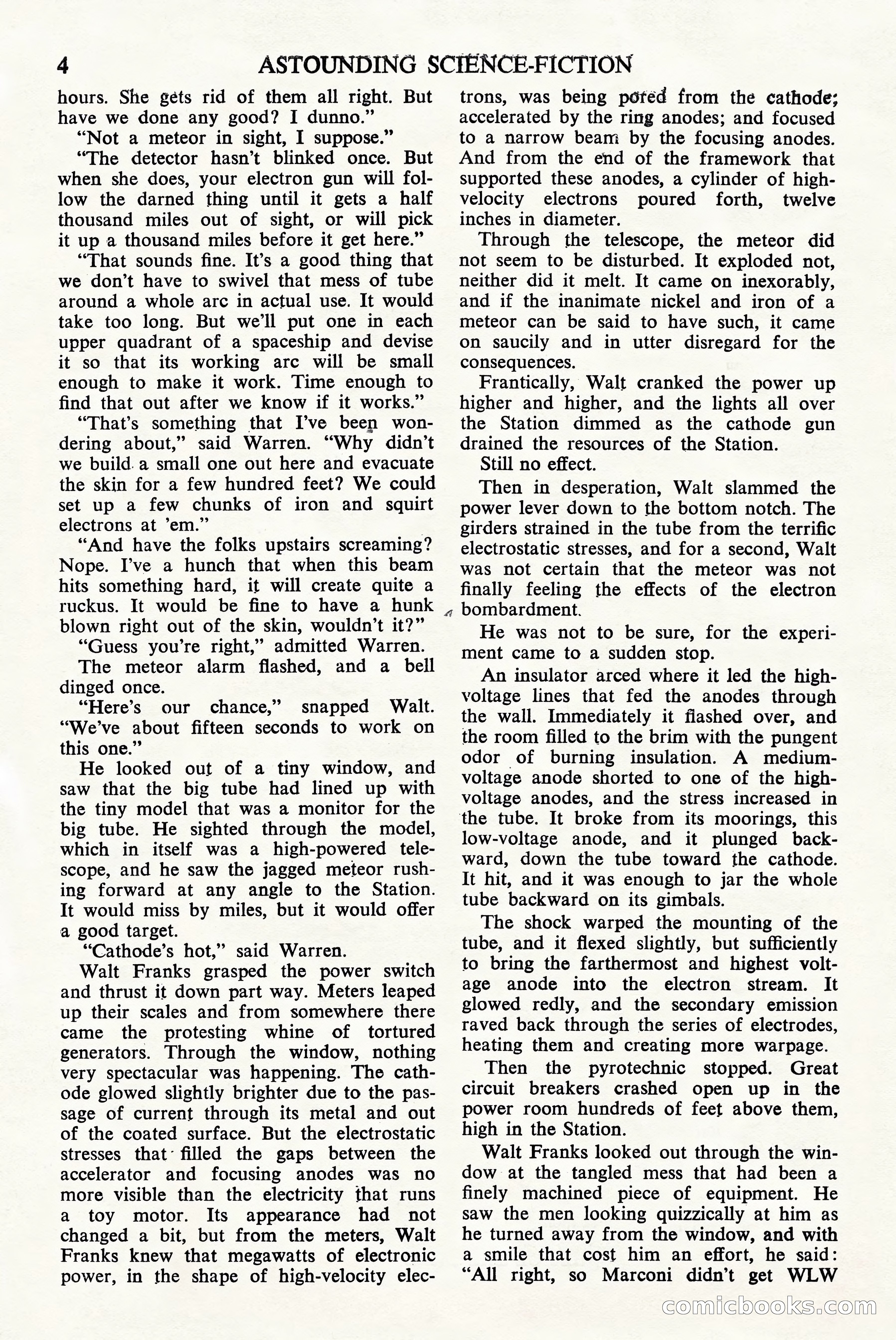 Astounding Science Fiction, British Edition — page 6 of 68