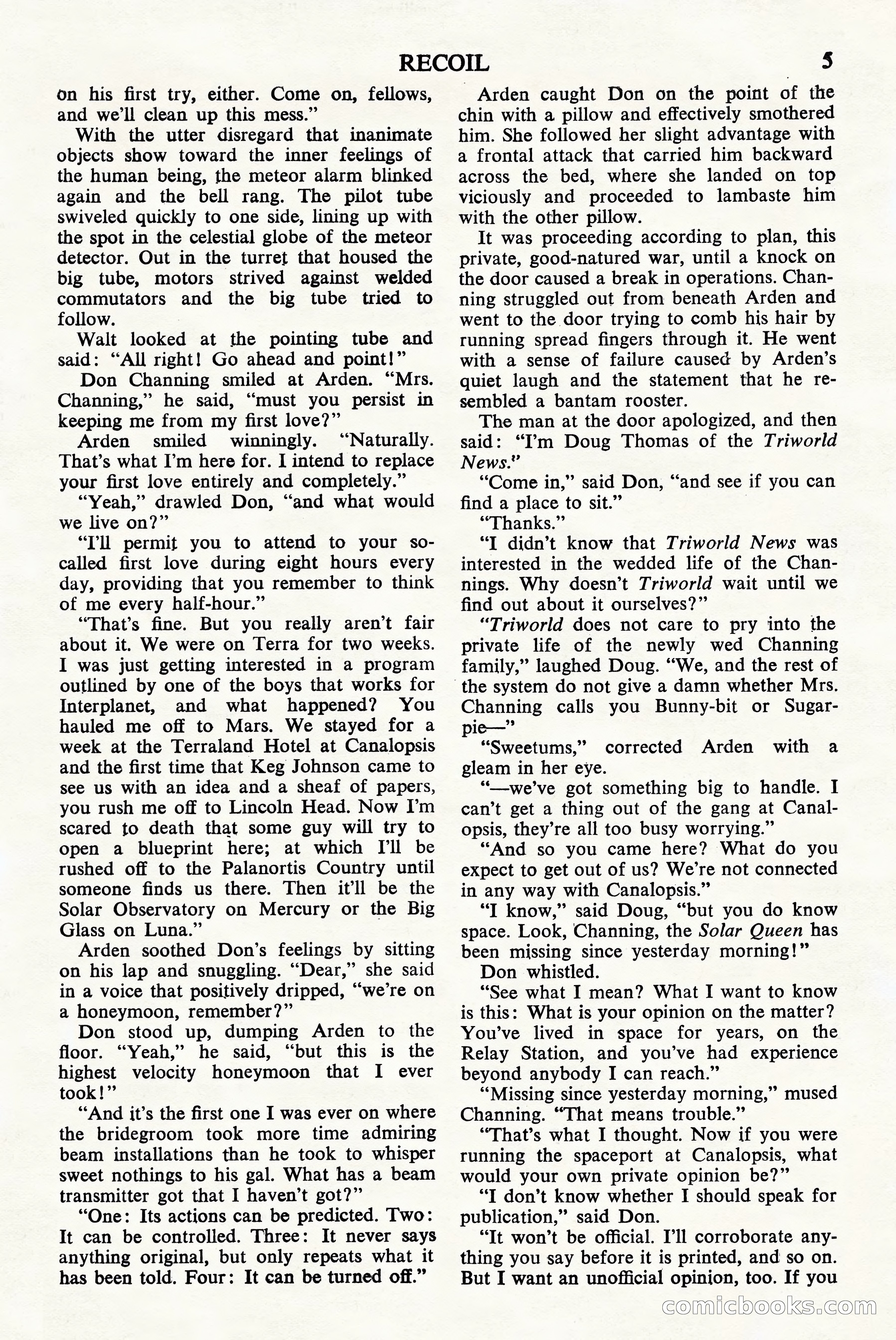 Astounding Science Fiction, British Edition — page 7 of 68