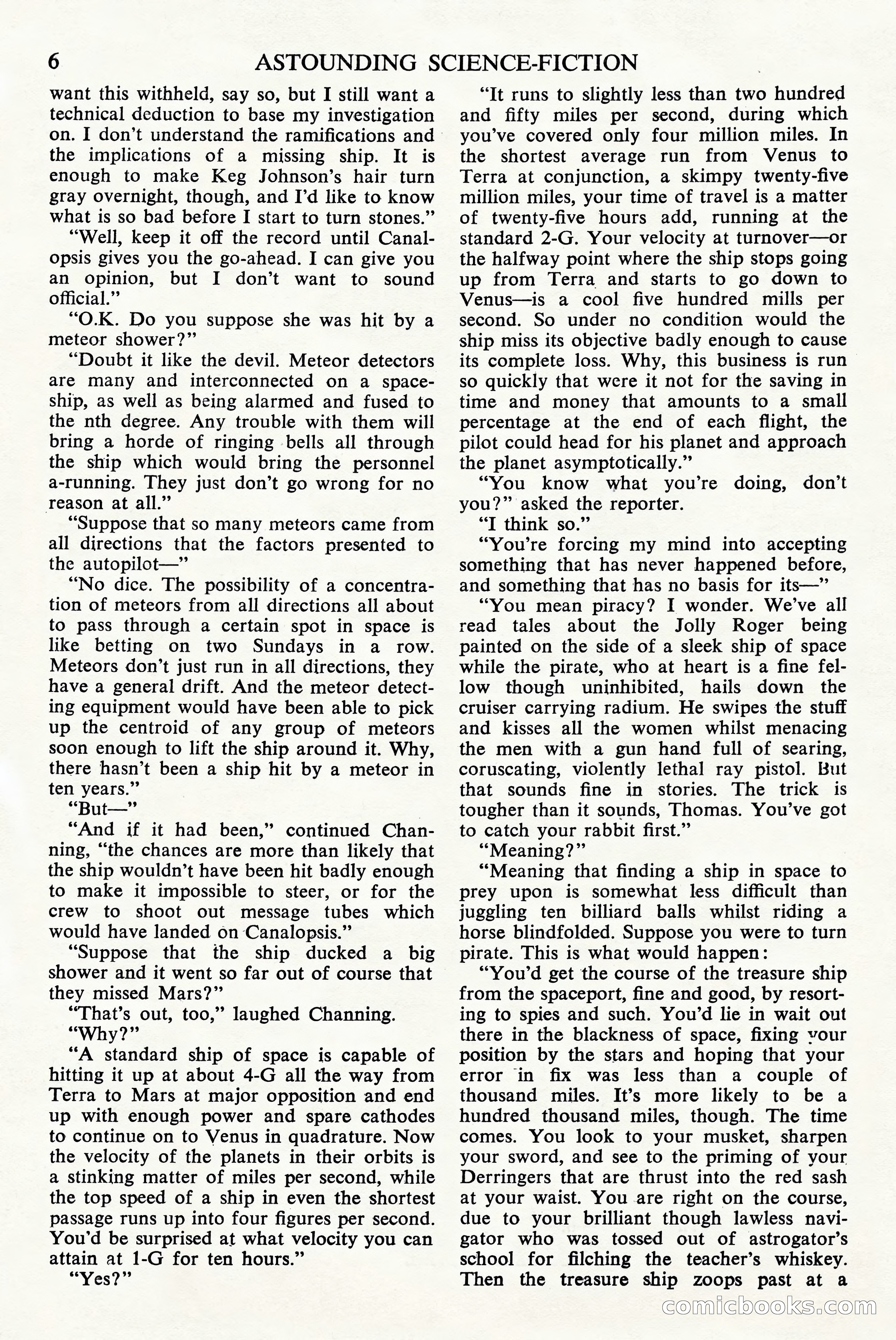 Astounding Science Fiction, British Edition — page 8 of 68
