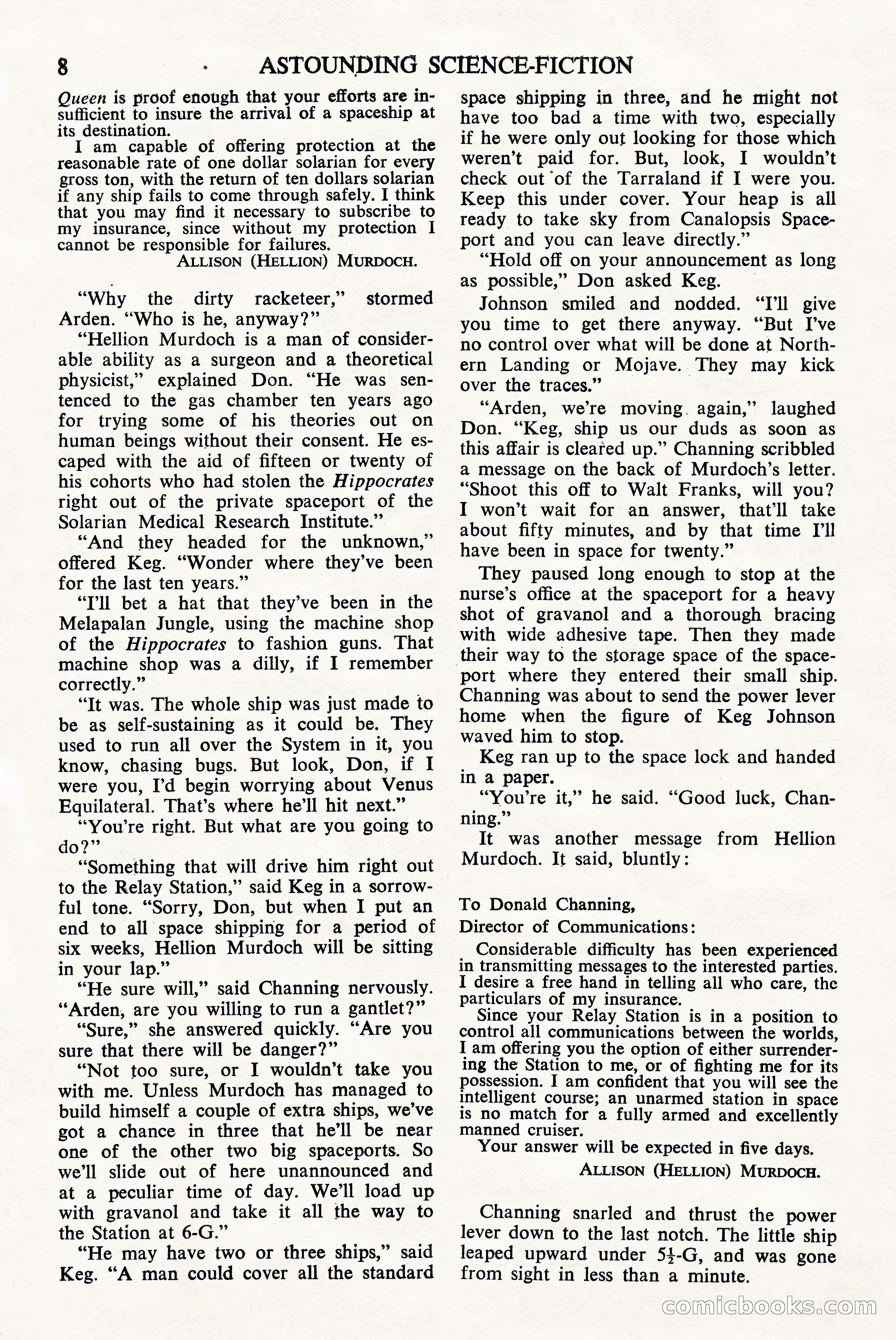 Astounding Science Fiction, British Edition — page 10 of 68