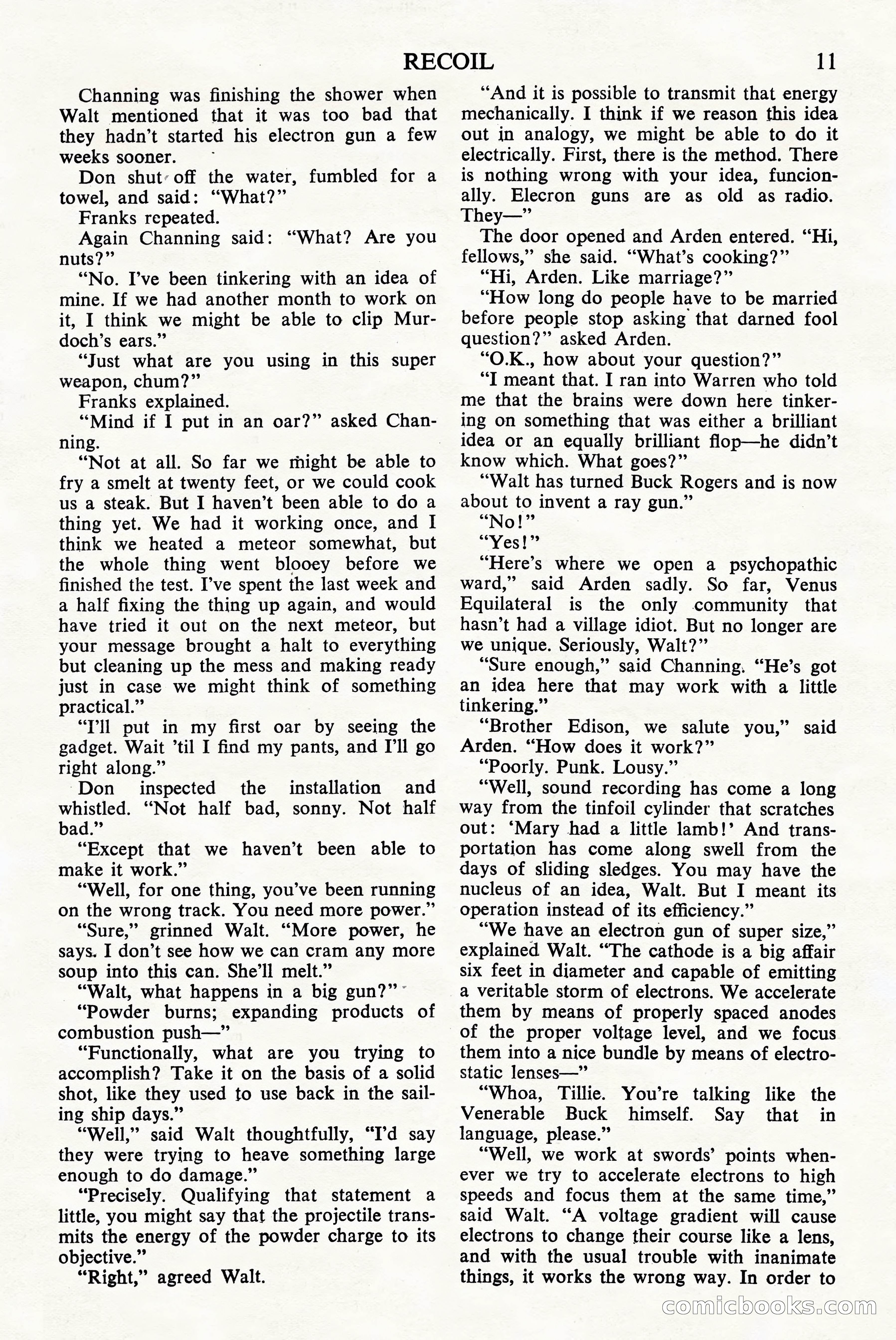 Astounding Science Fiction, British Edition — page 13 of 68