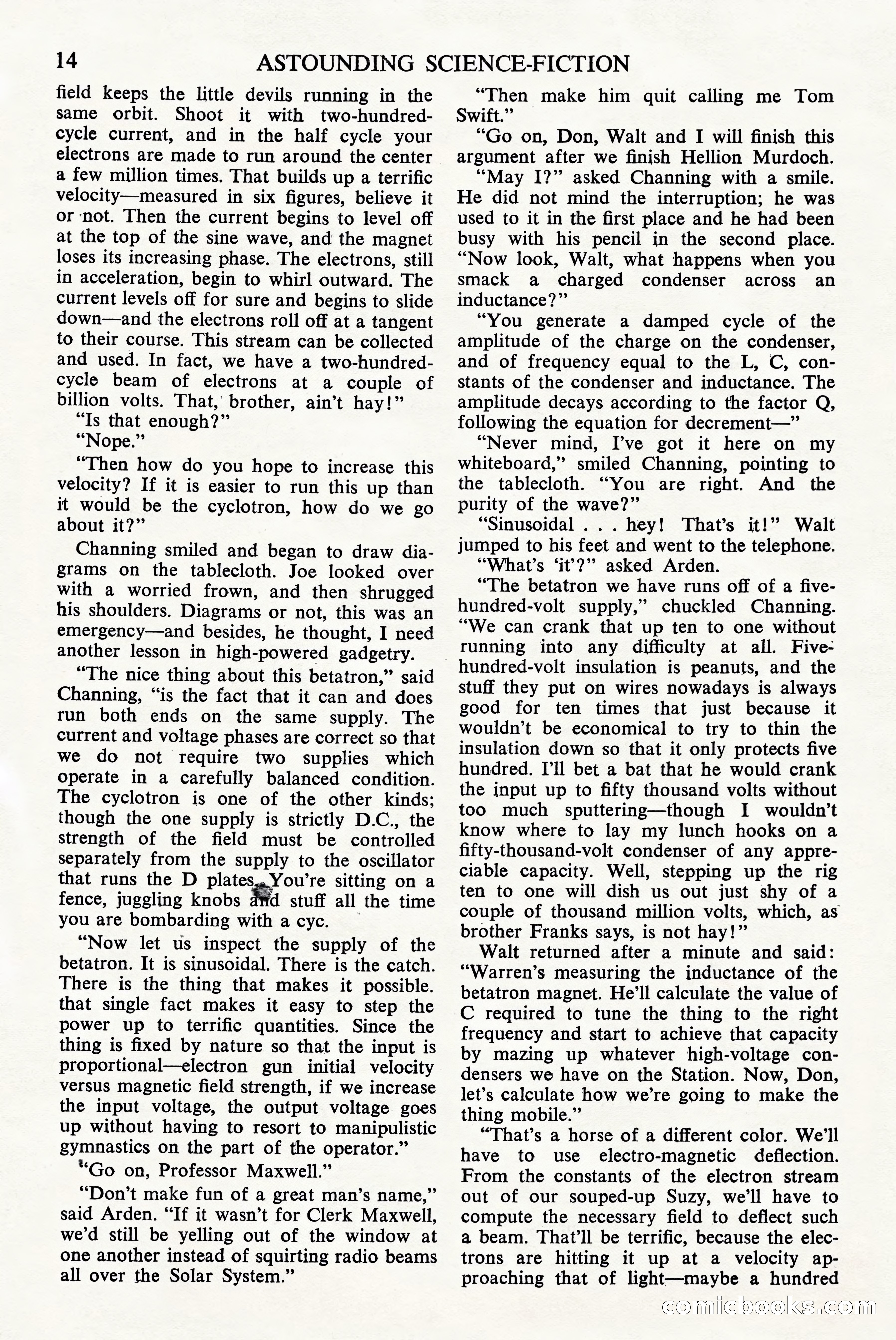Astounding Science Fiction, British Edition — page 16 of 68