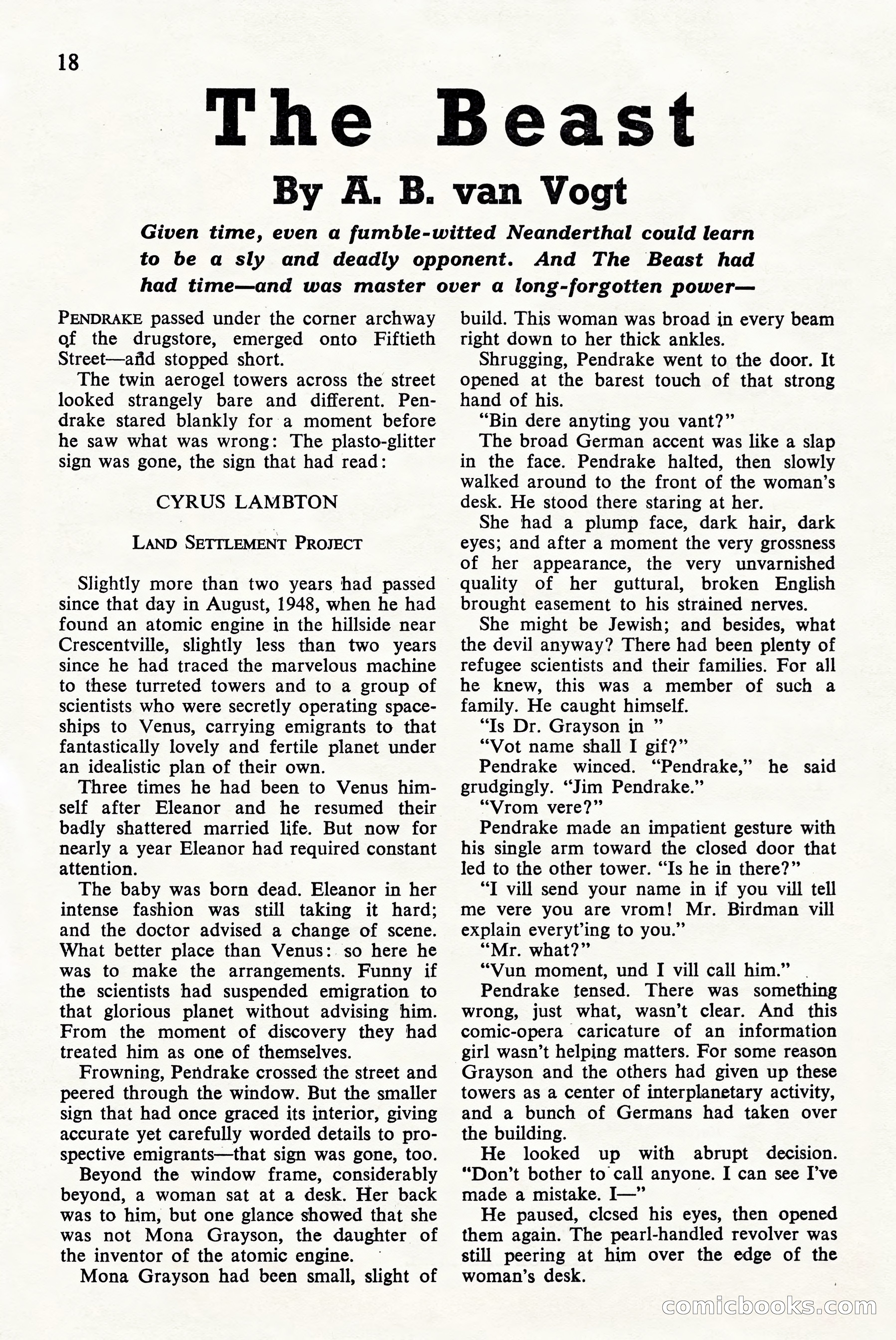 Astounding Science Fiction, British Edition — page 20 of 68