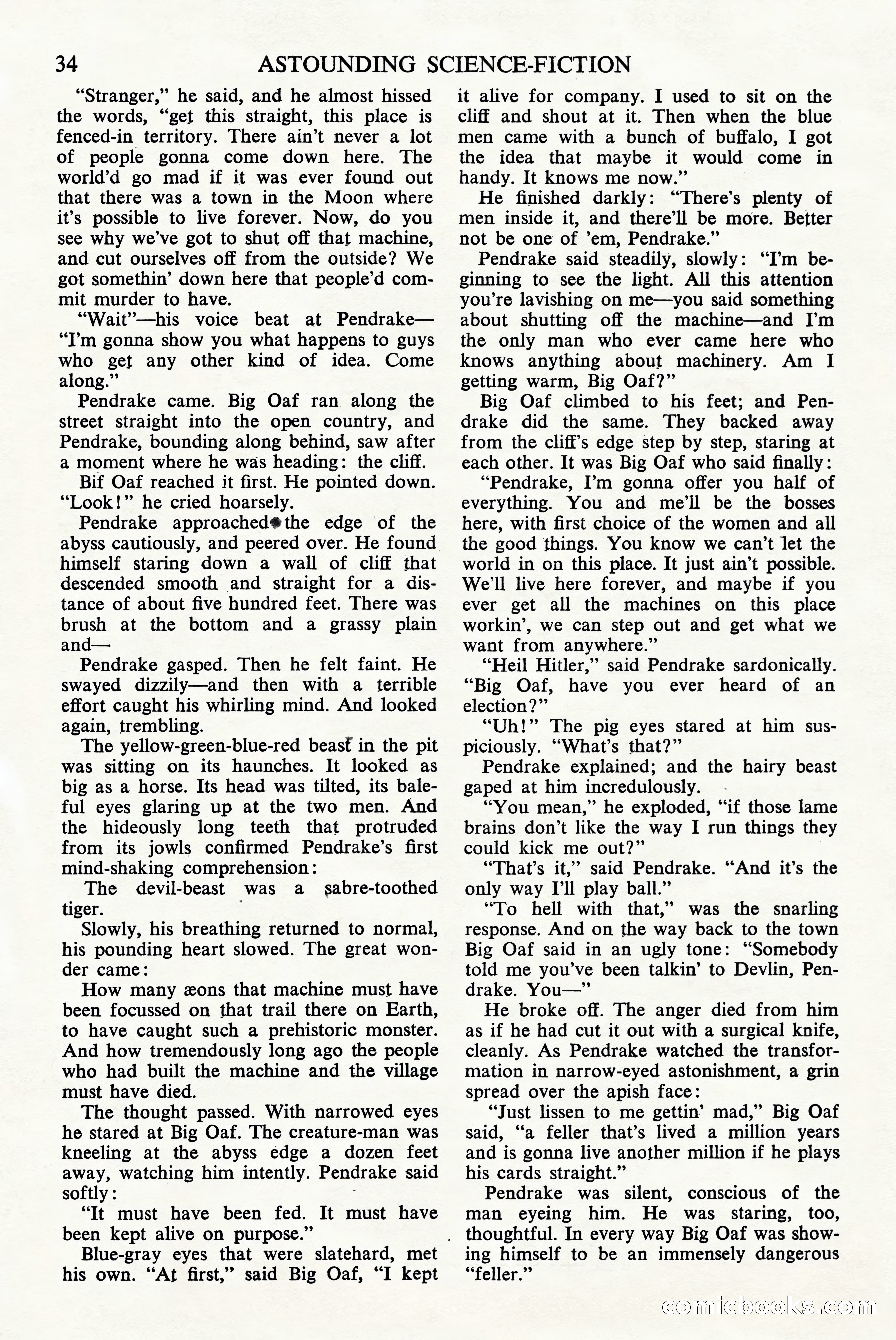 Astounding Science Fiction, British Edition — page 36 of 68