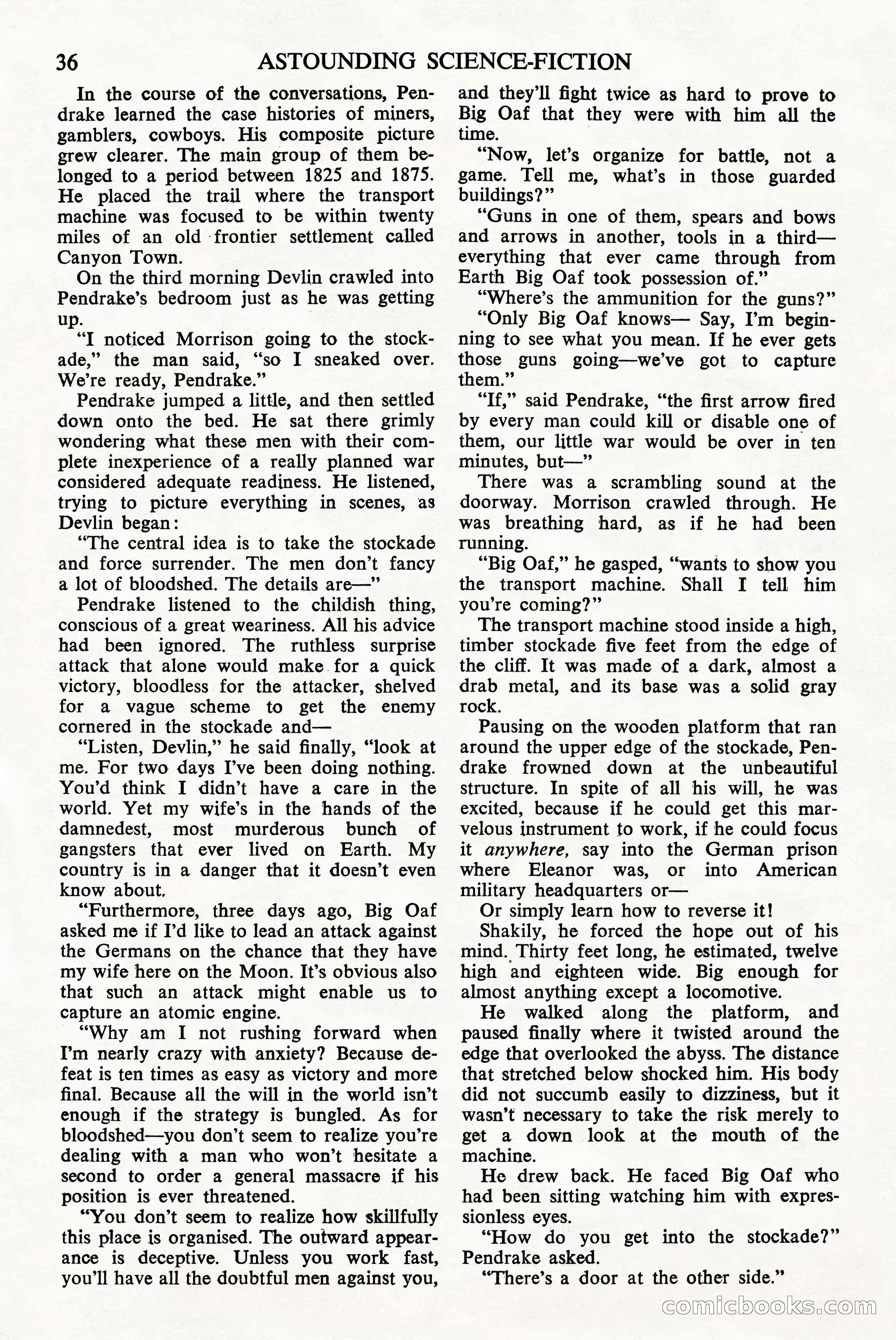Astounding Science Fiction, British Edition — page 38 of 68
