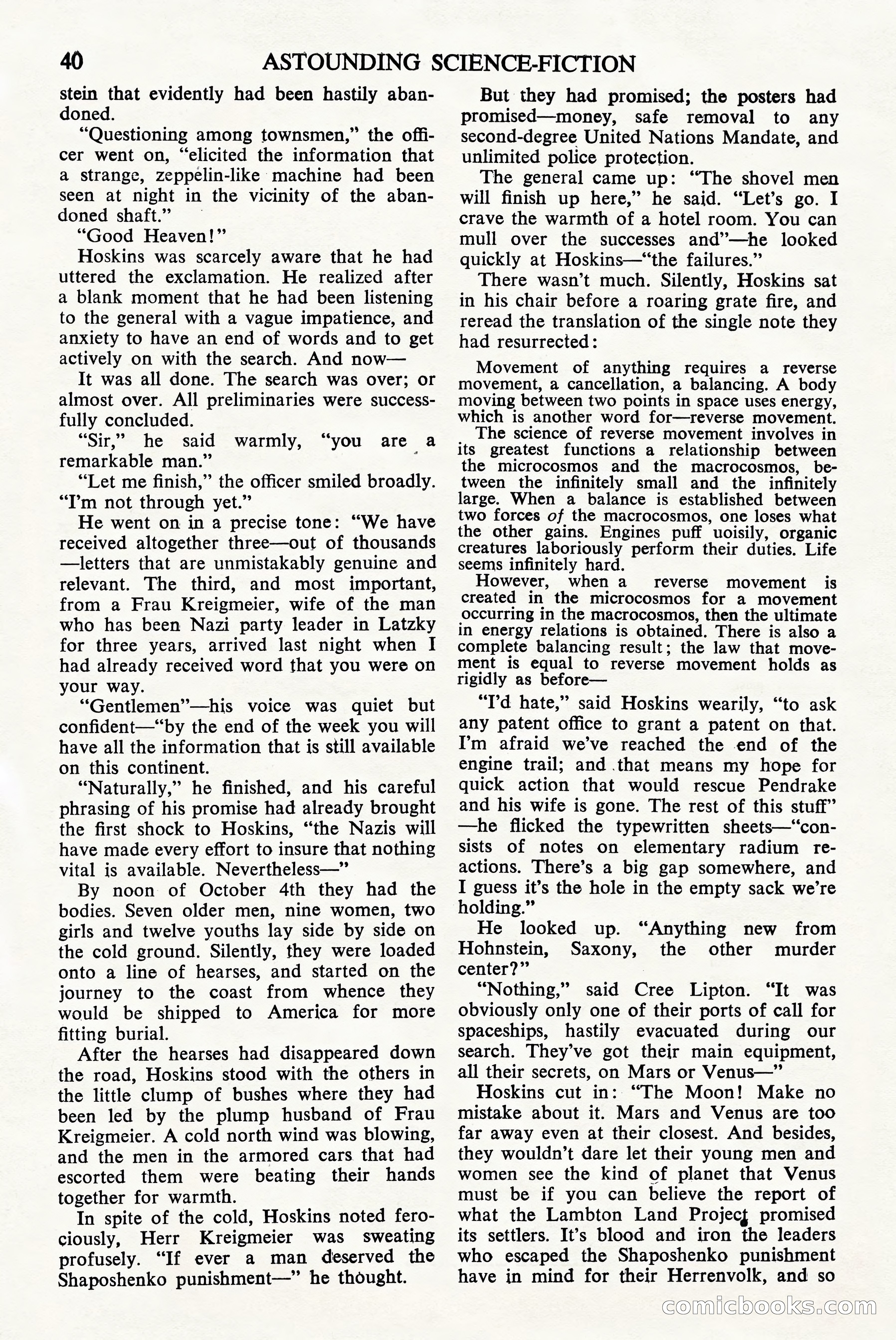 Astounding Science Fiction, British Edition — page 42 of 68