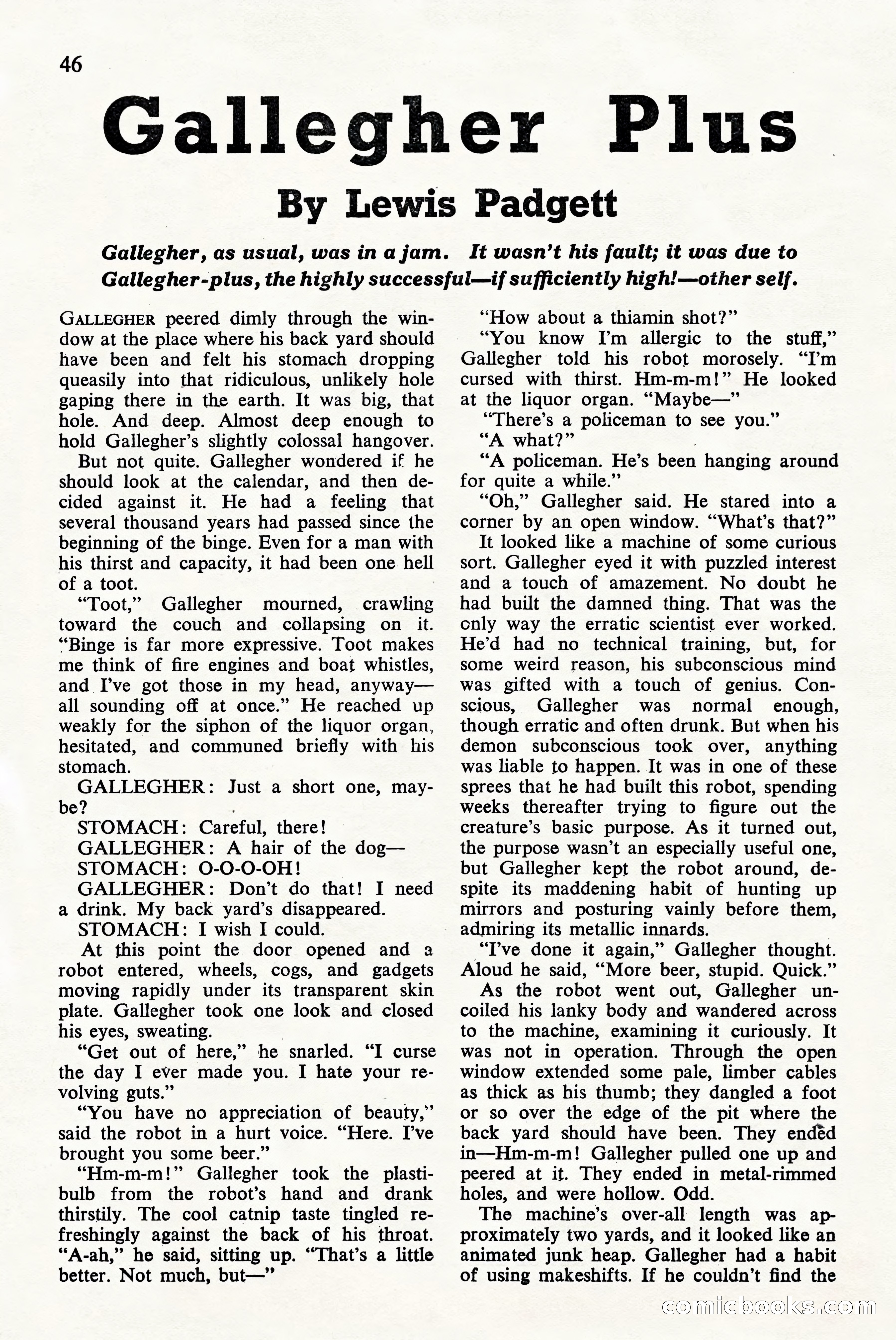 Astounding Science Fiction, British Edition — page 48 of 68
