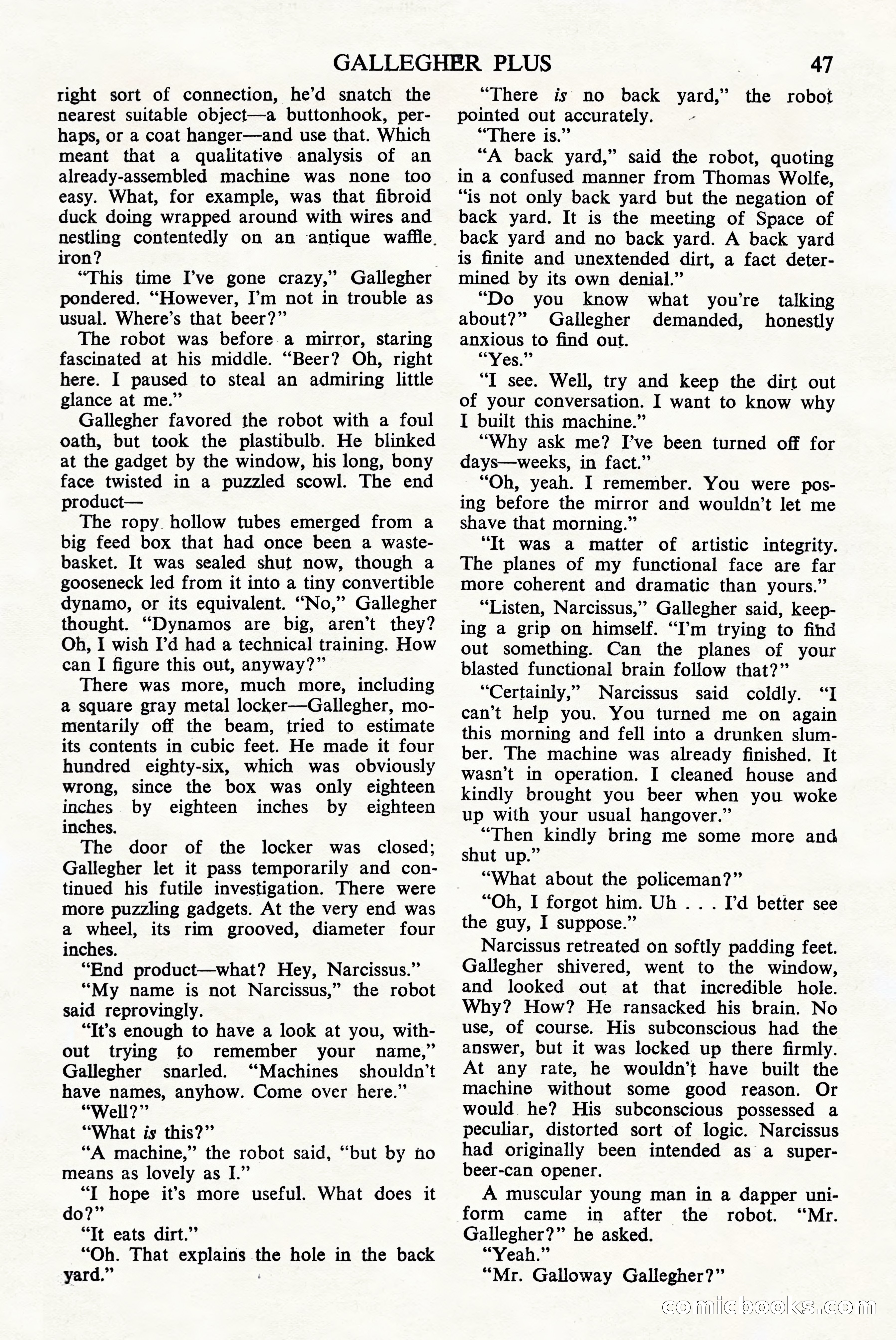 Astounding Science Fiction, British Edition — page 49 of 68