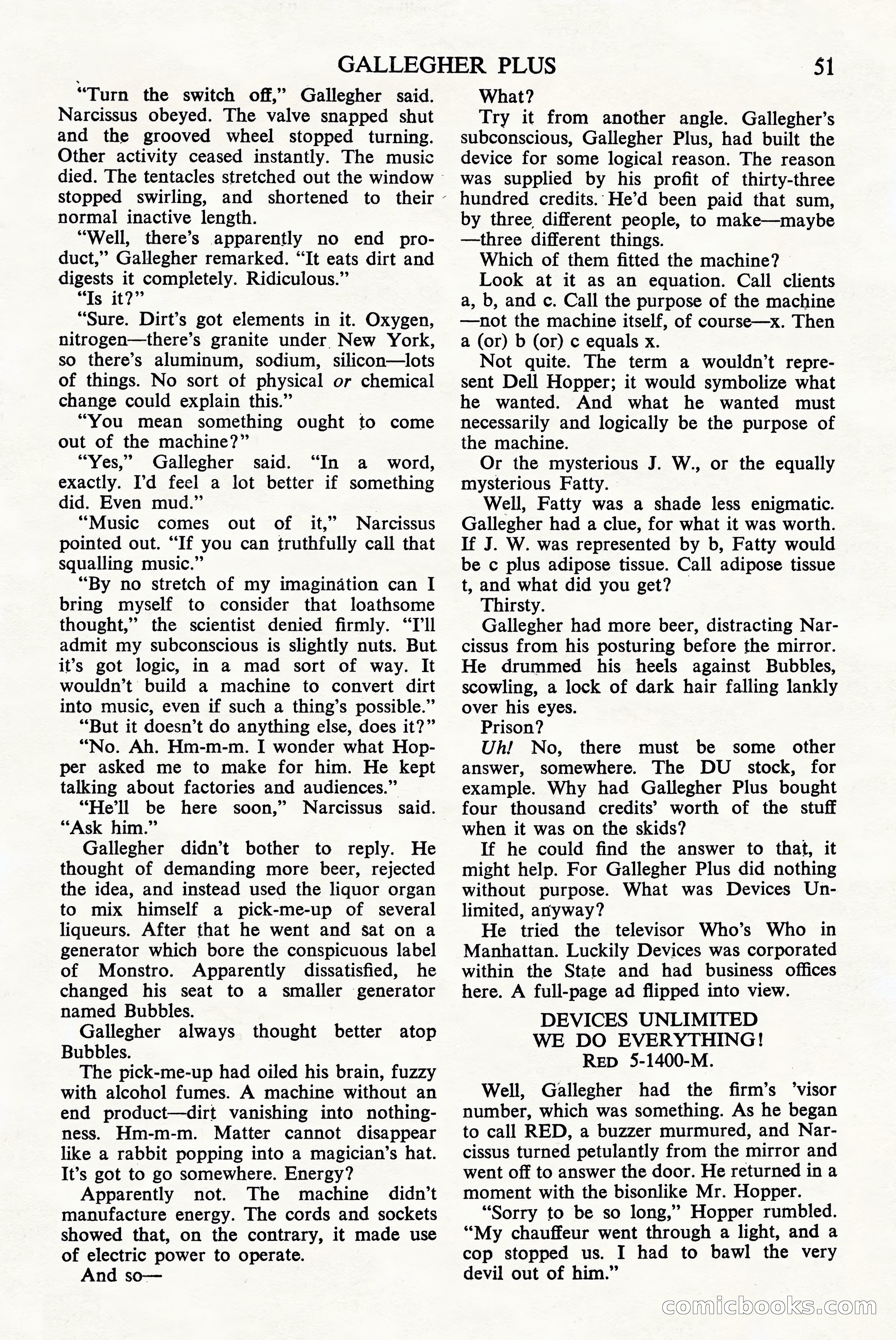 Astounding Science Fiction, British Edition — page 53 of 68