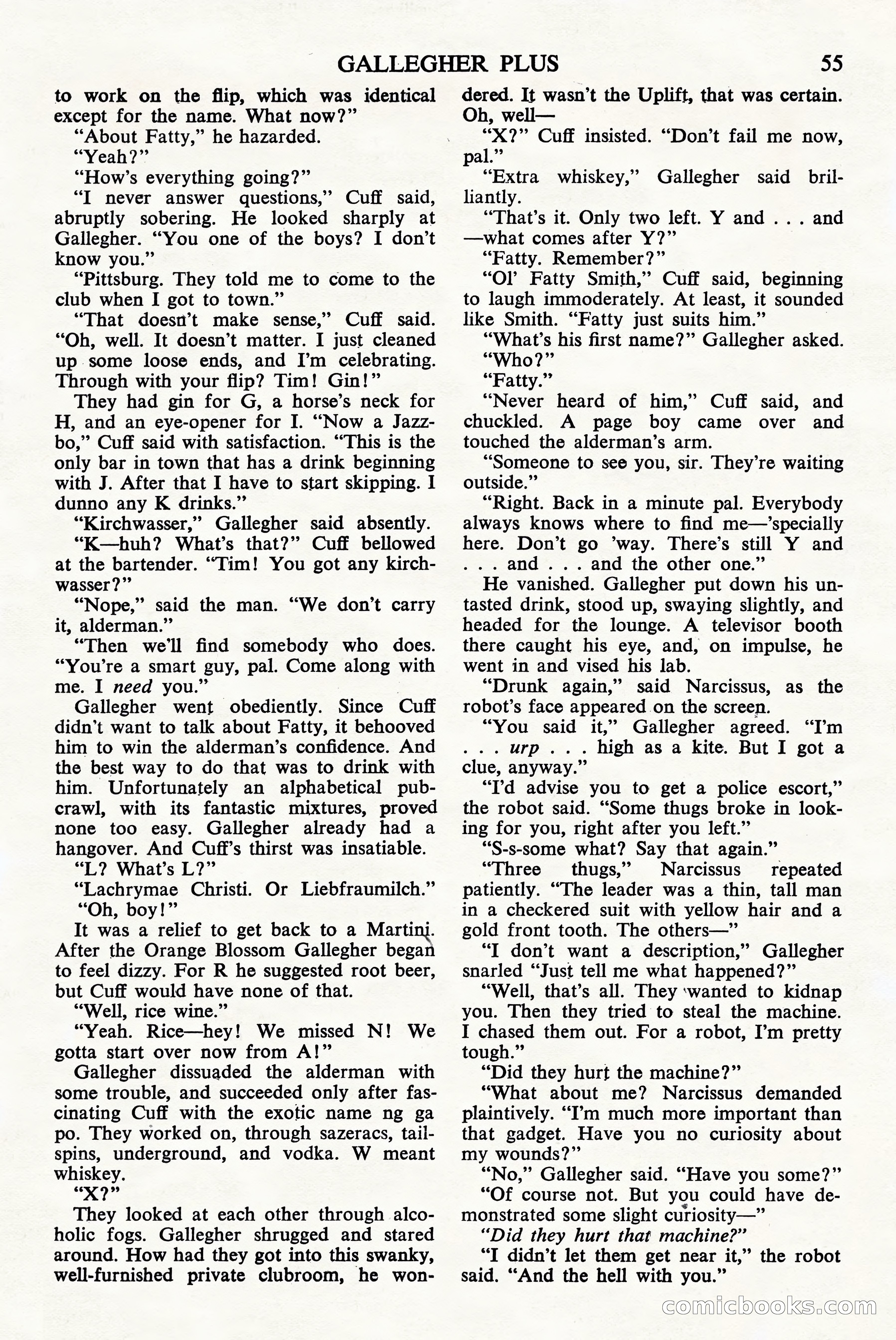 Astounding Science Fiction, British Edition — page 57 of 68