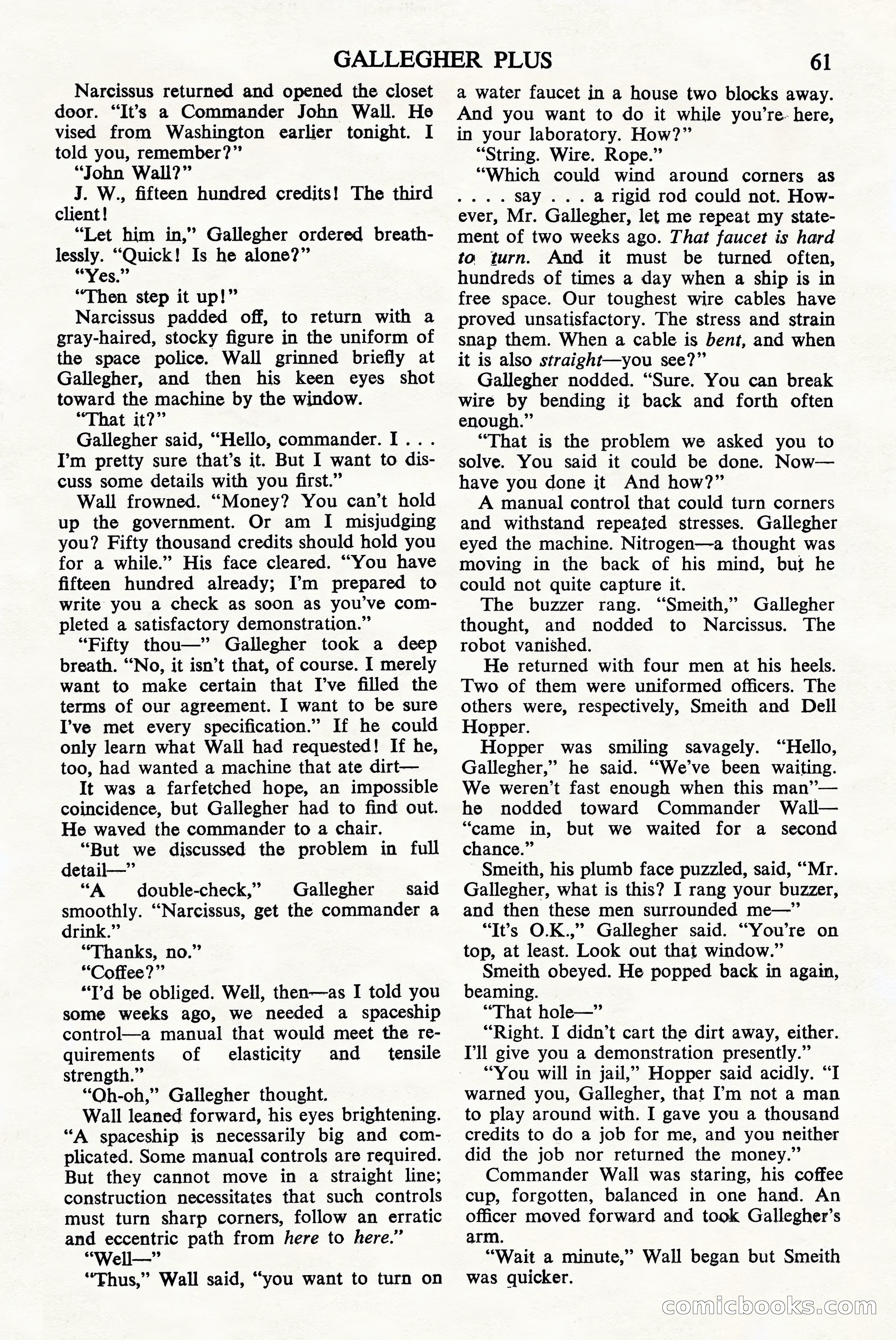 Astounding Science Fiction, British Edition — page 63 of 68