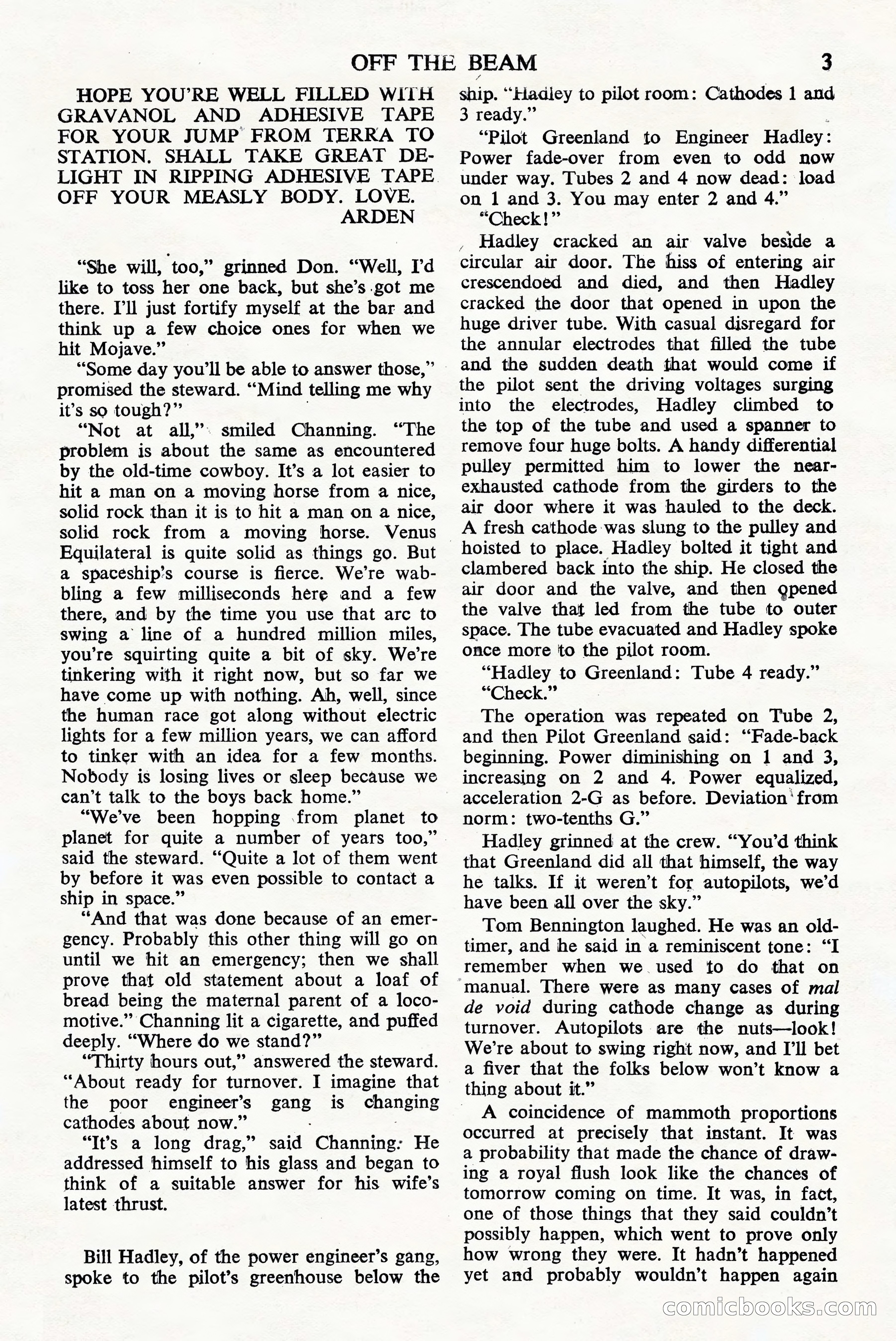 Astounding Science Fiction, British Edition — page 5 of 68