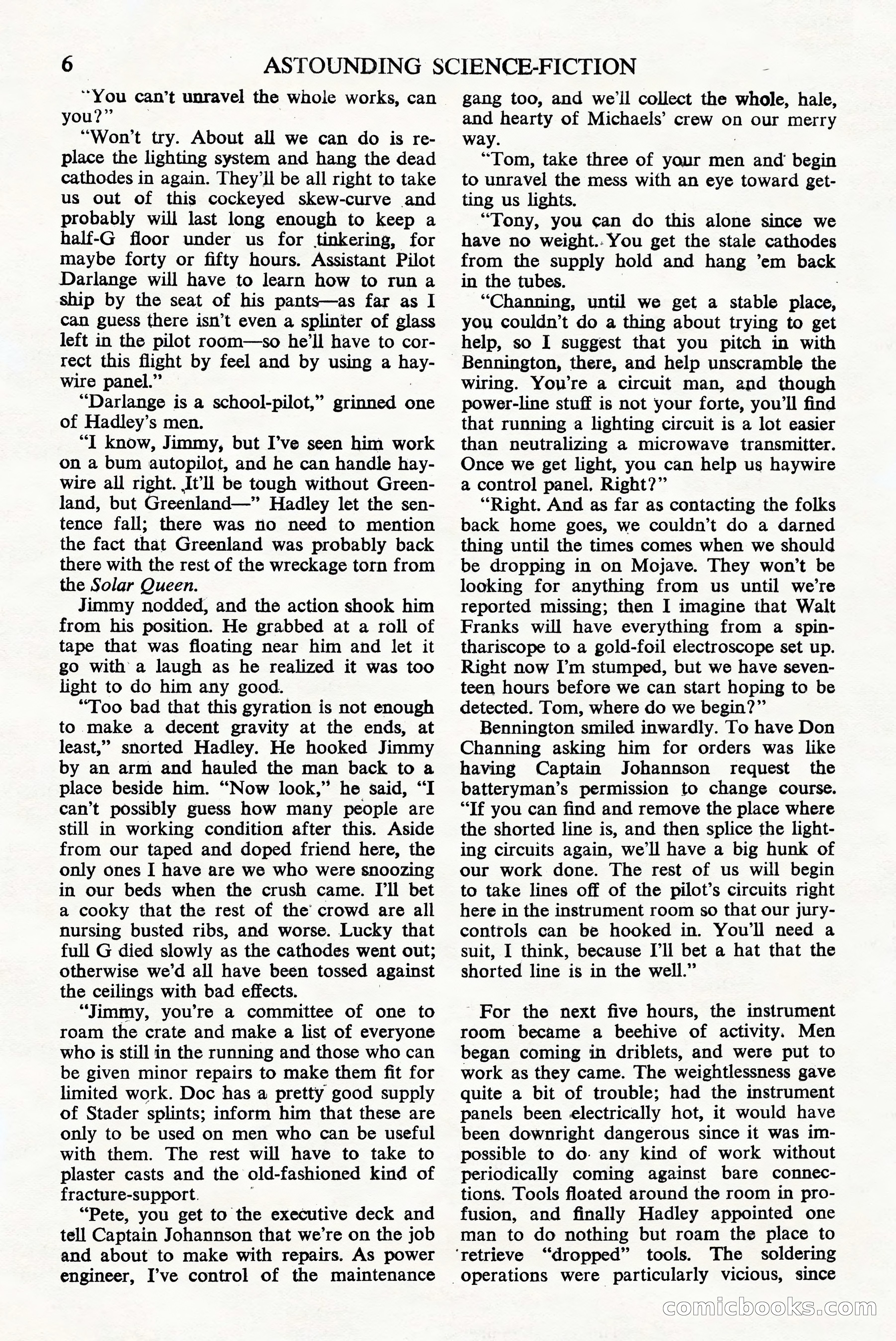 Astounding Science Fiction, British Edition — page 8 of 68
