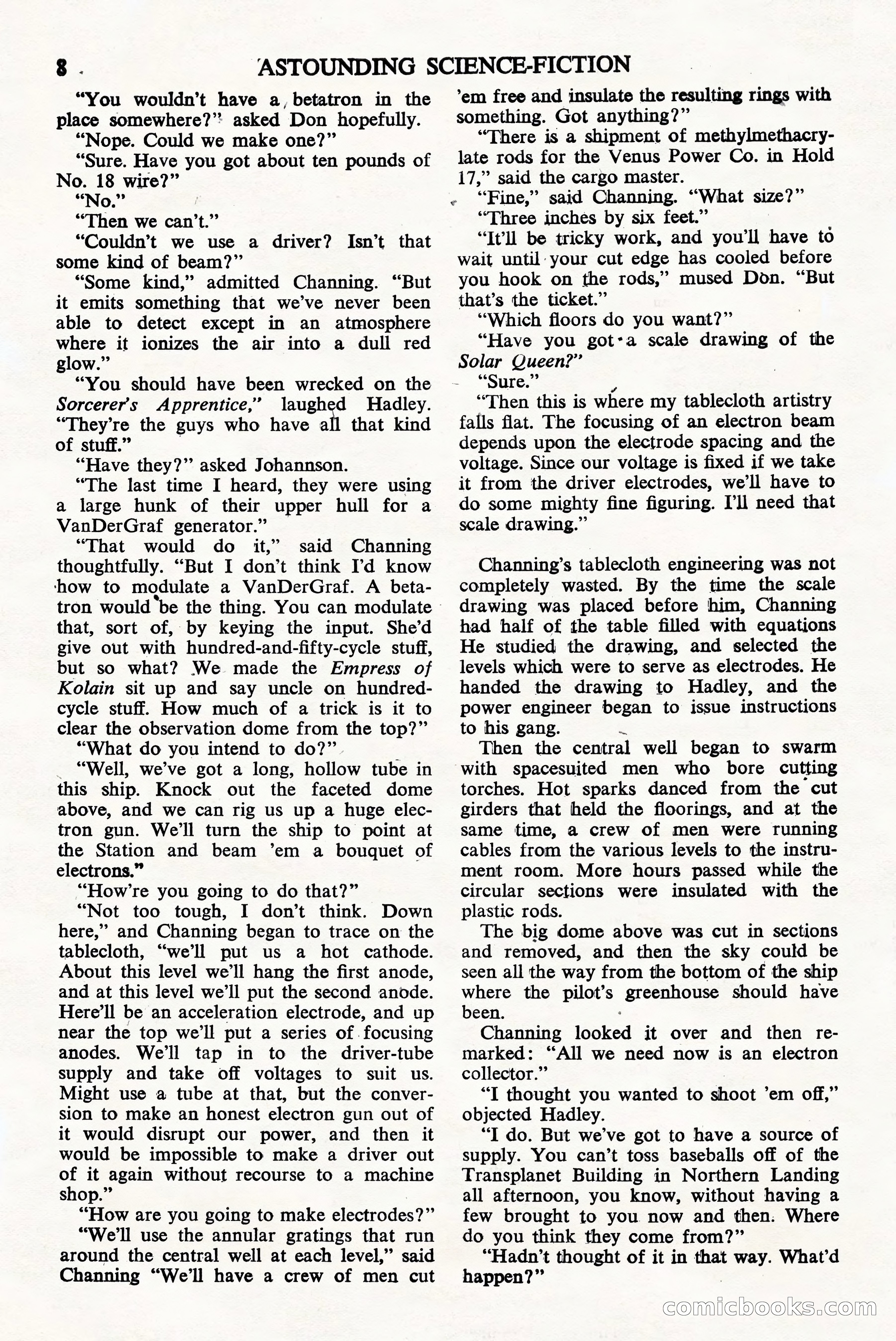 Astounding Science Fiction, British Edition — page 10 of 68