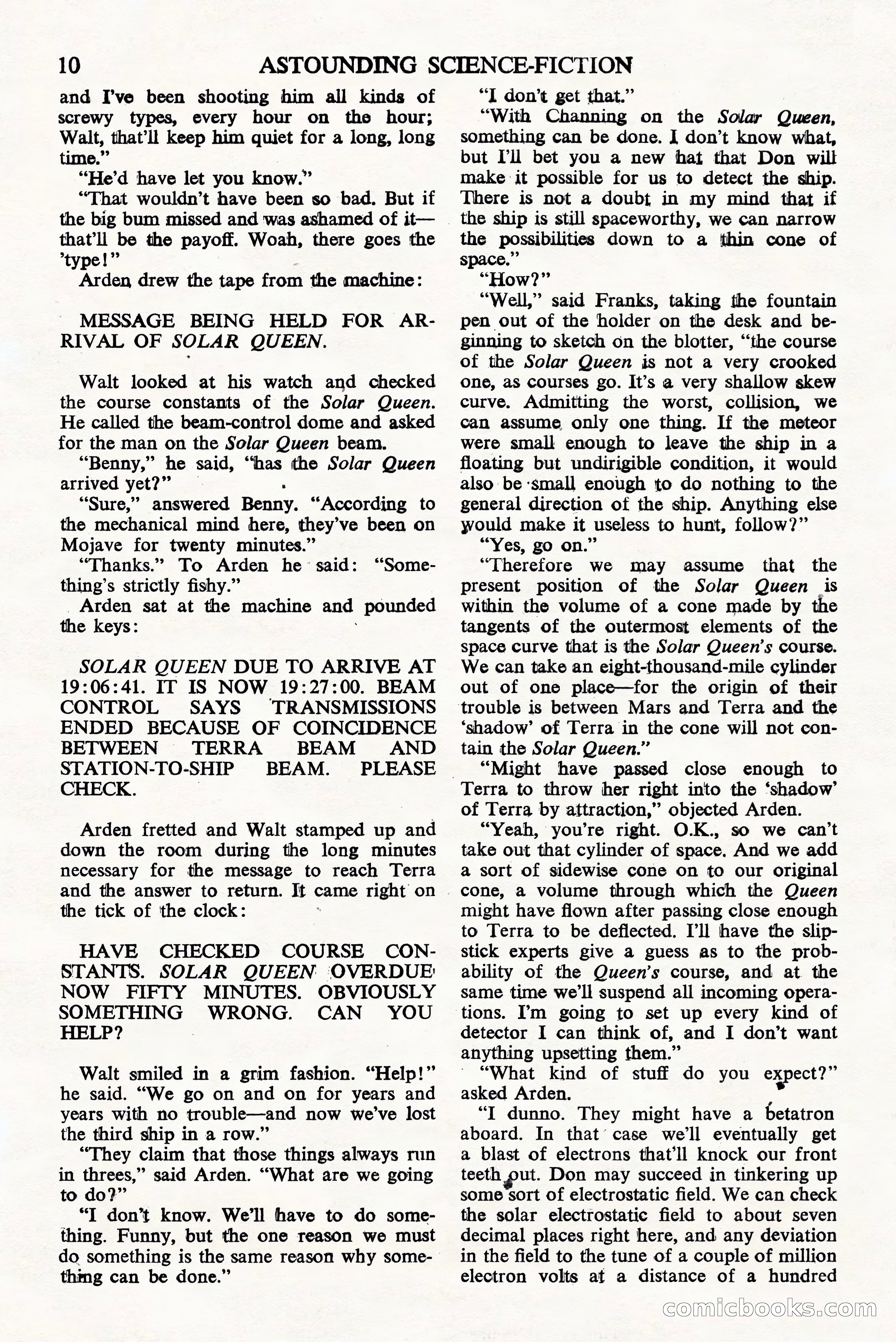 Astounding Science Fiction, British Edition — page 12 of 68