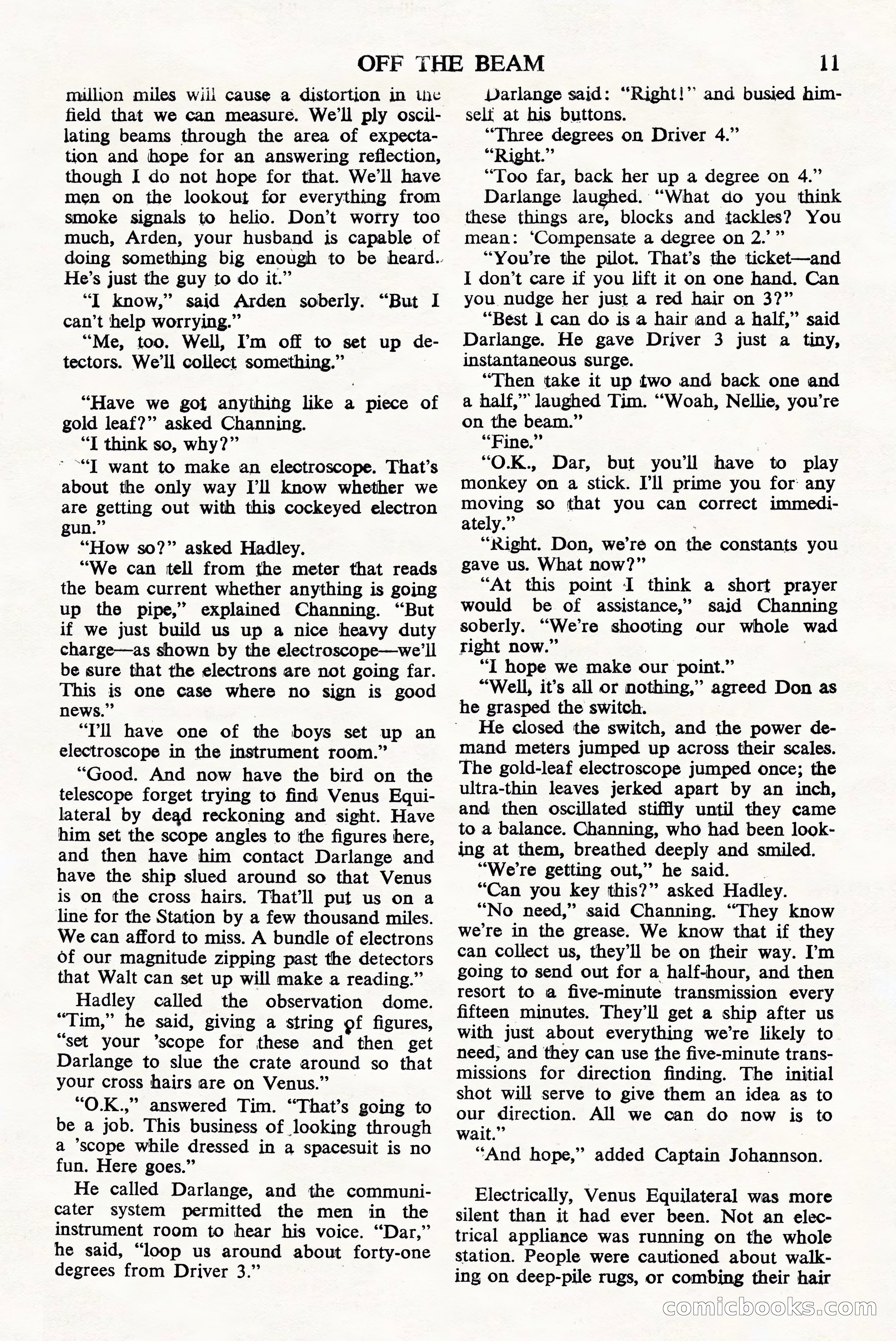 Astounding Science Fiction, British Edition — page 13 of 68
