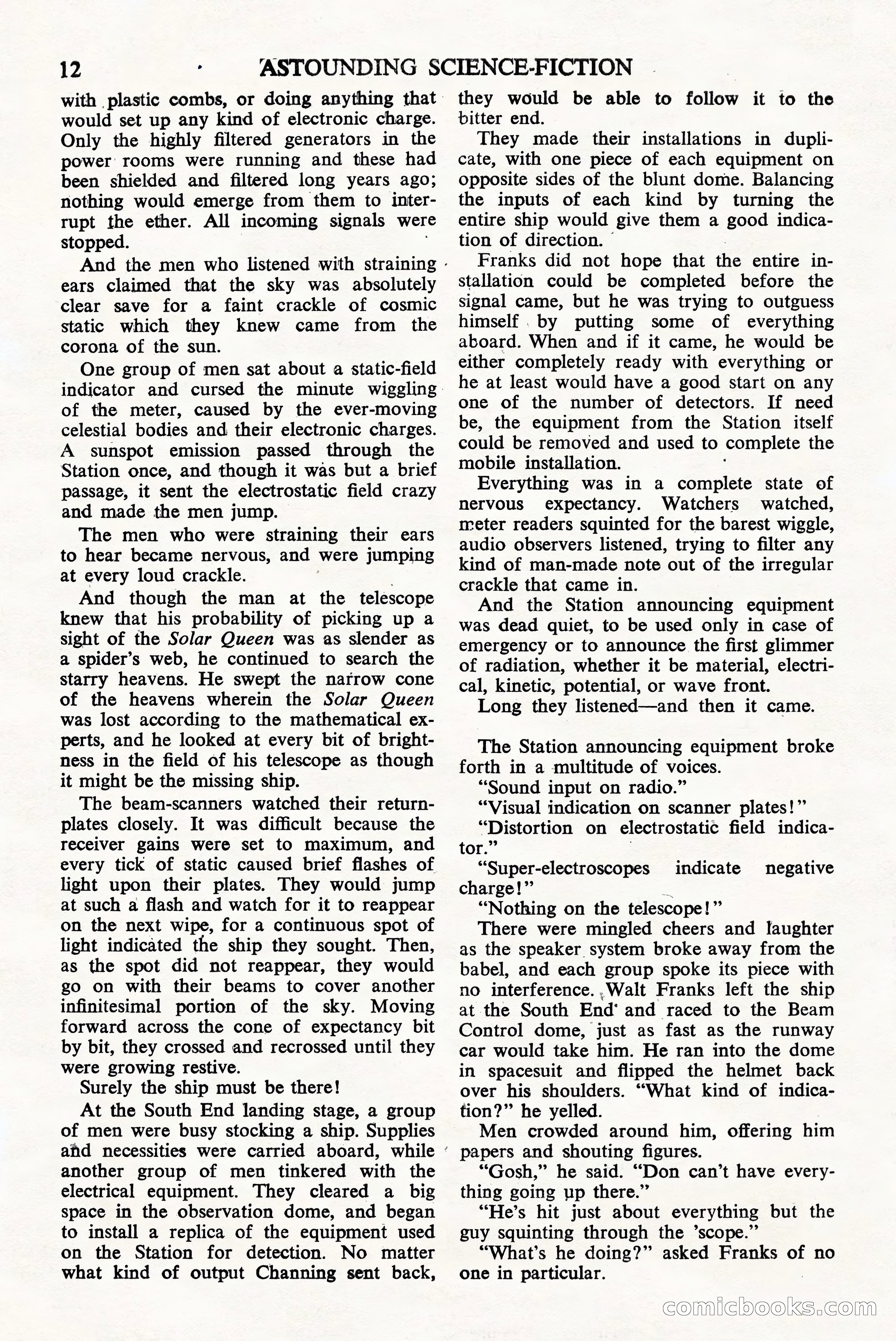 Astounding Science Fiction, British Edition — page 14 of 68