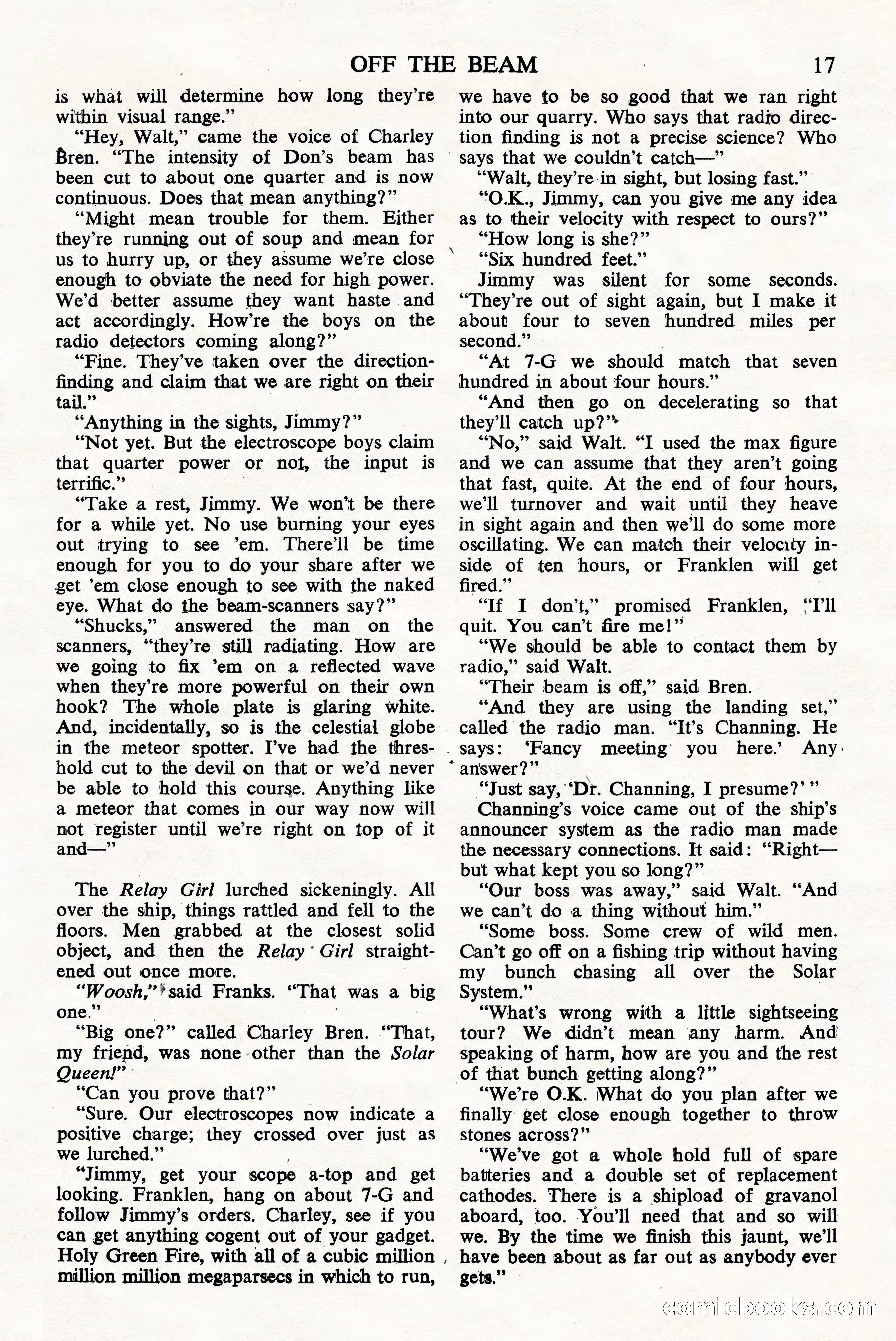 Astounding Science Fiction, British Edition — page 19 of 68