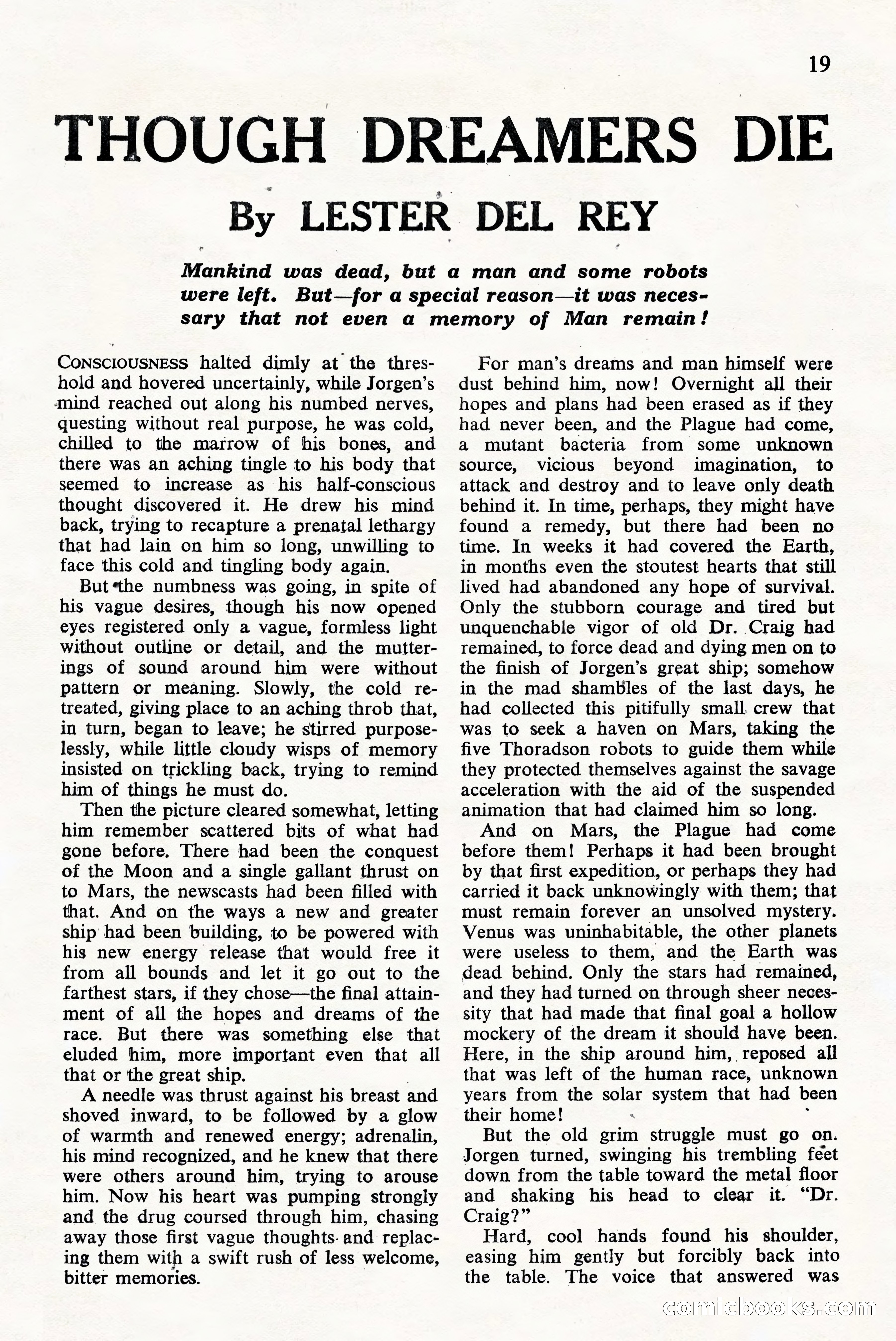 Astounding Science Fiction, British Edition — page 21 of 68