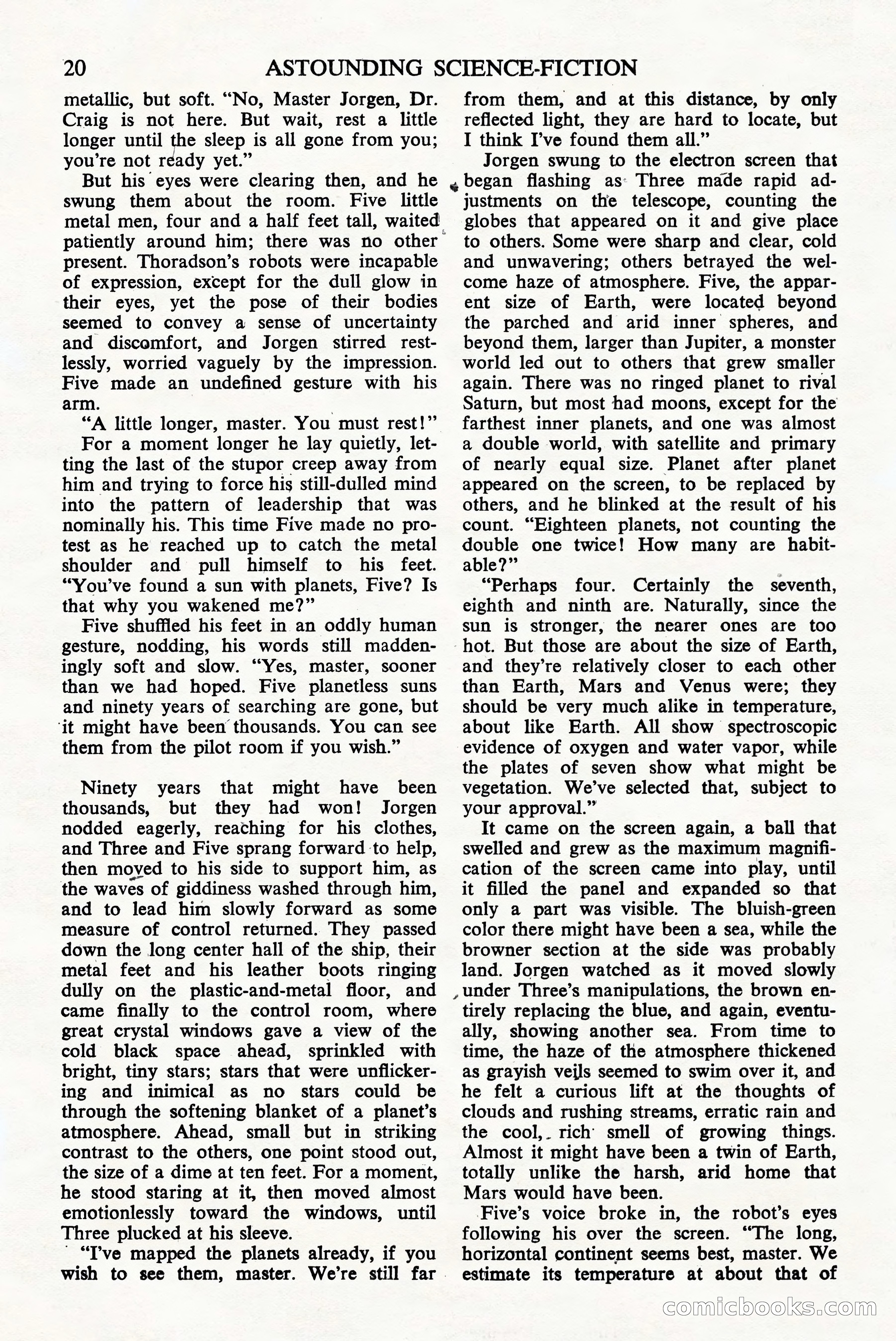 Astounding Science Fiction, British Edition — page 22 of 68