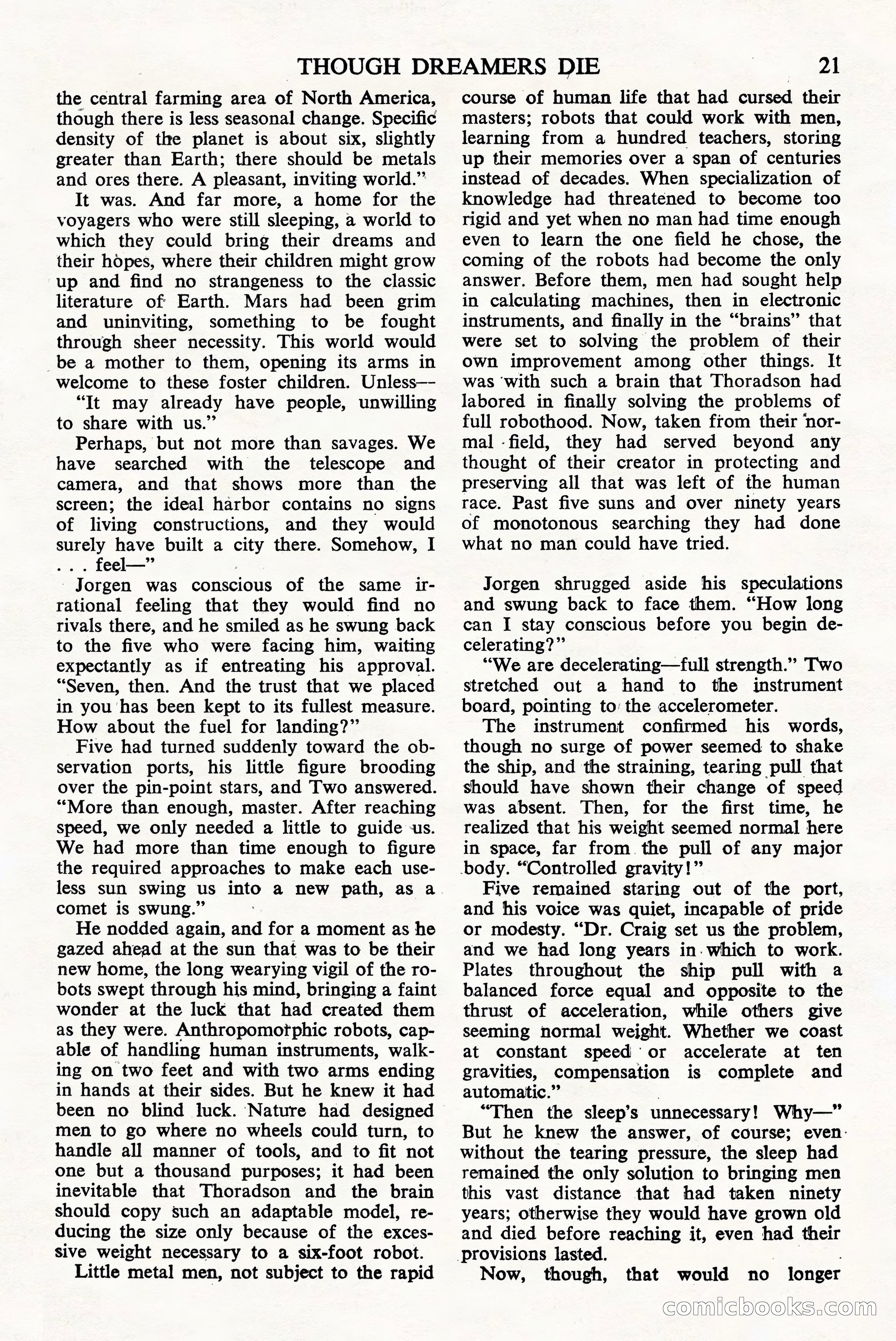 Astounding Science Fiction, British Edition — page 23 of 68