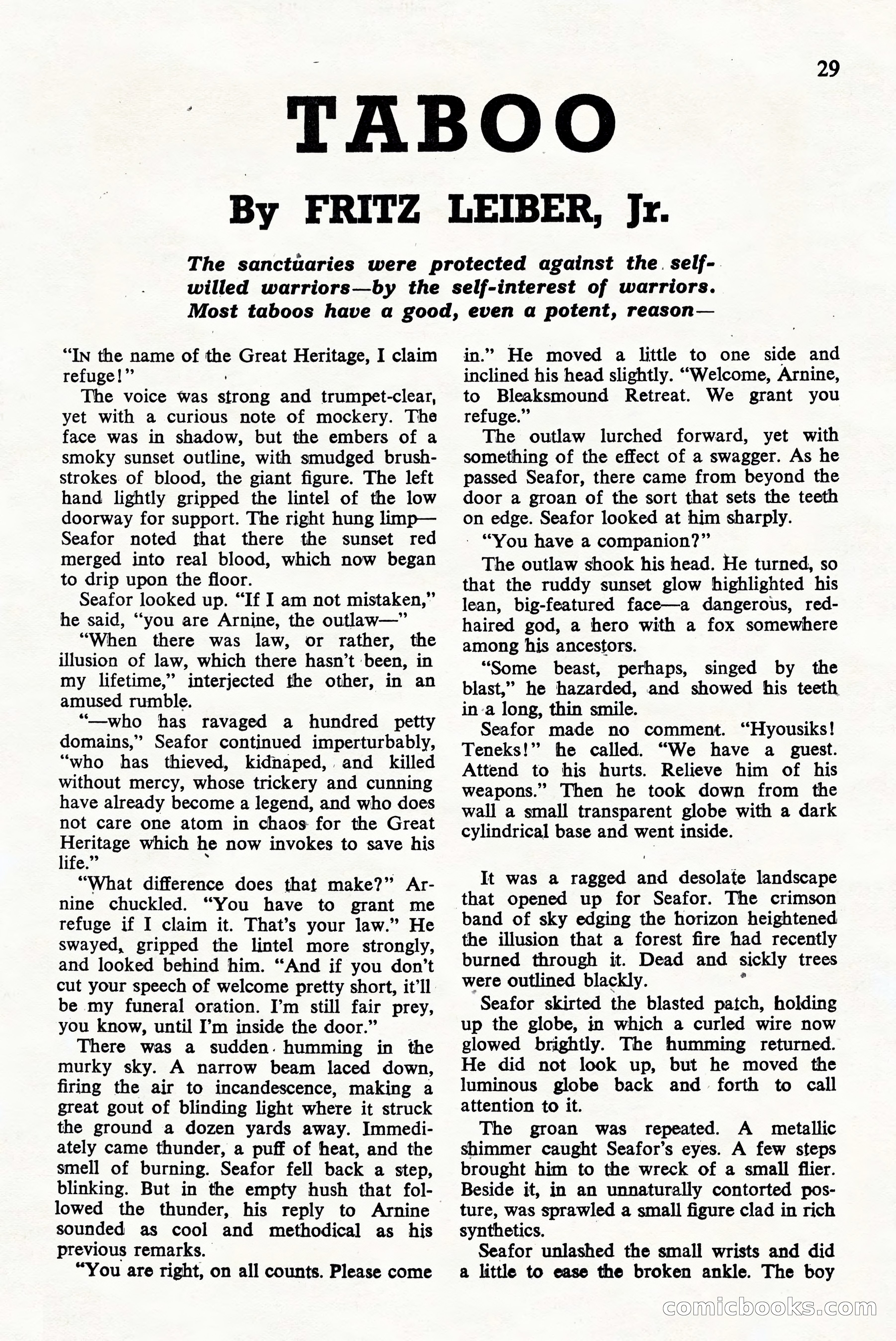 Astounding Science Fiction, British Edition — page 31 of 68