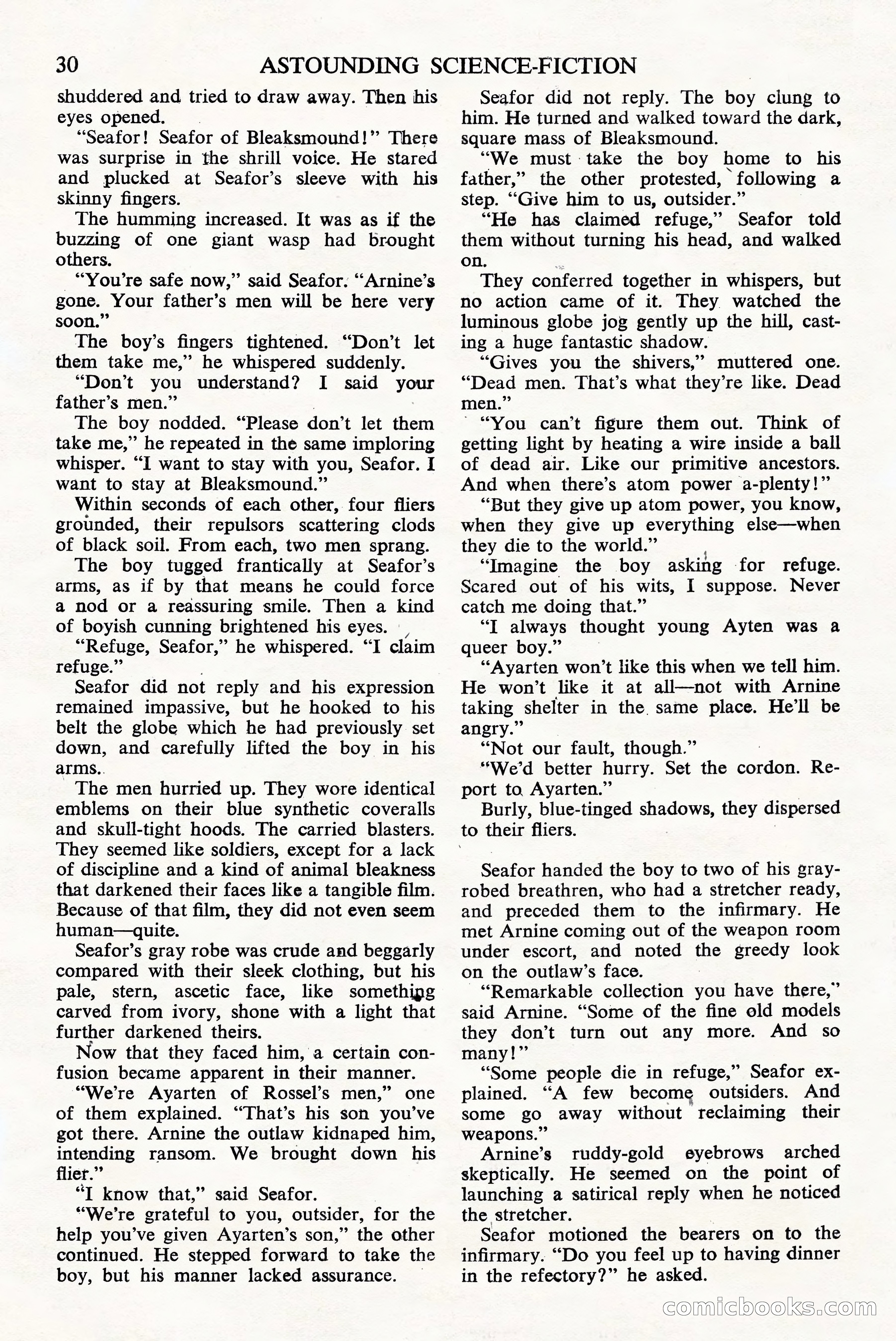 Astounding Science Fiction, British Edition — page 32 of 68
