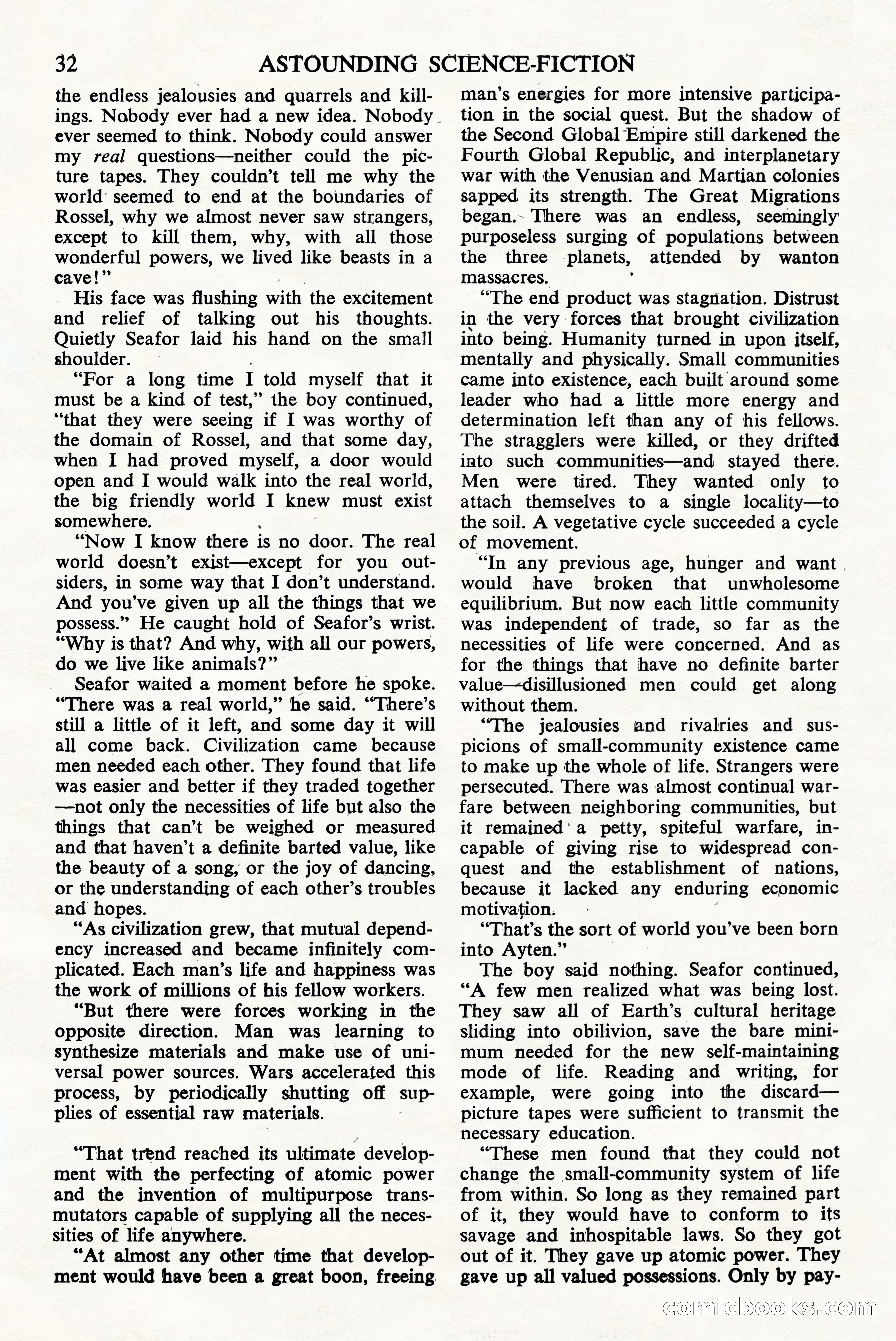 Astounding Science Fiction, British Edition — page 34 of 68