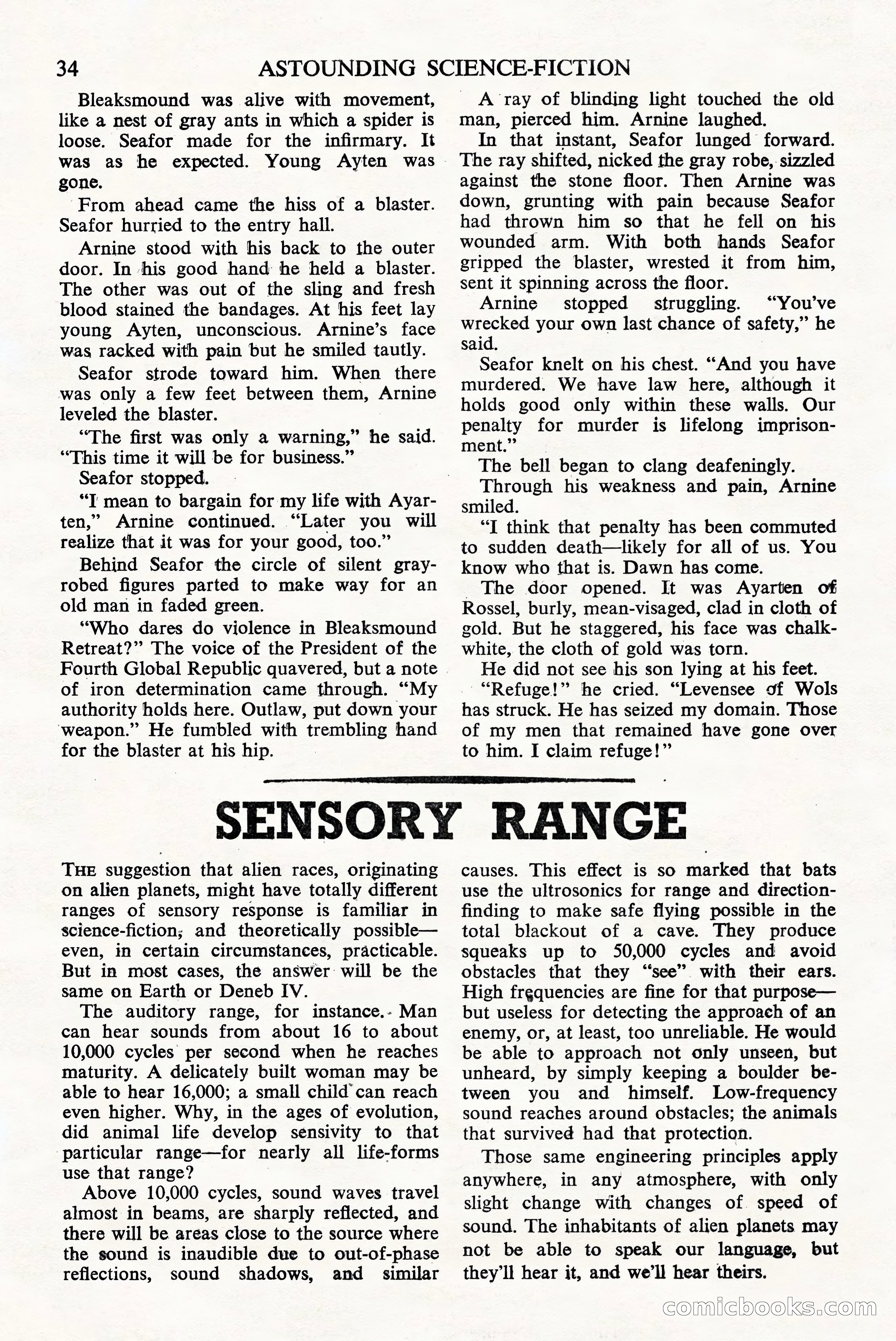 Astounding Science Fiction, British Edition — page 36 of 68