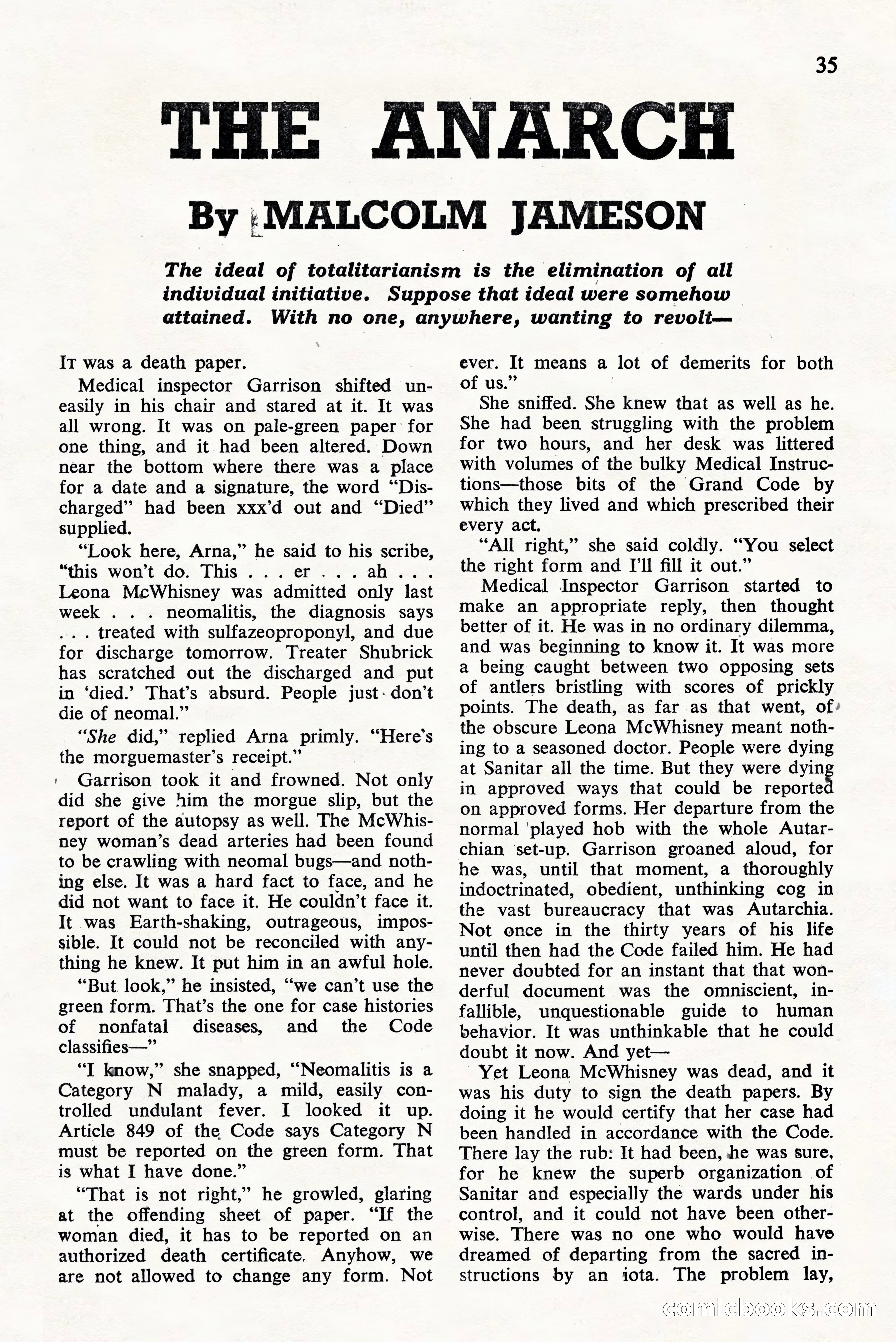 Astounding Science Fiction, British Edition — page 37 of 68