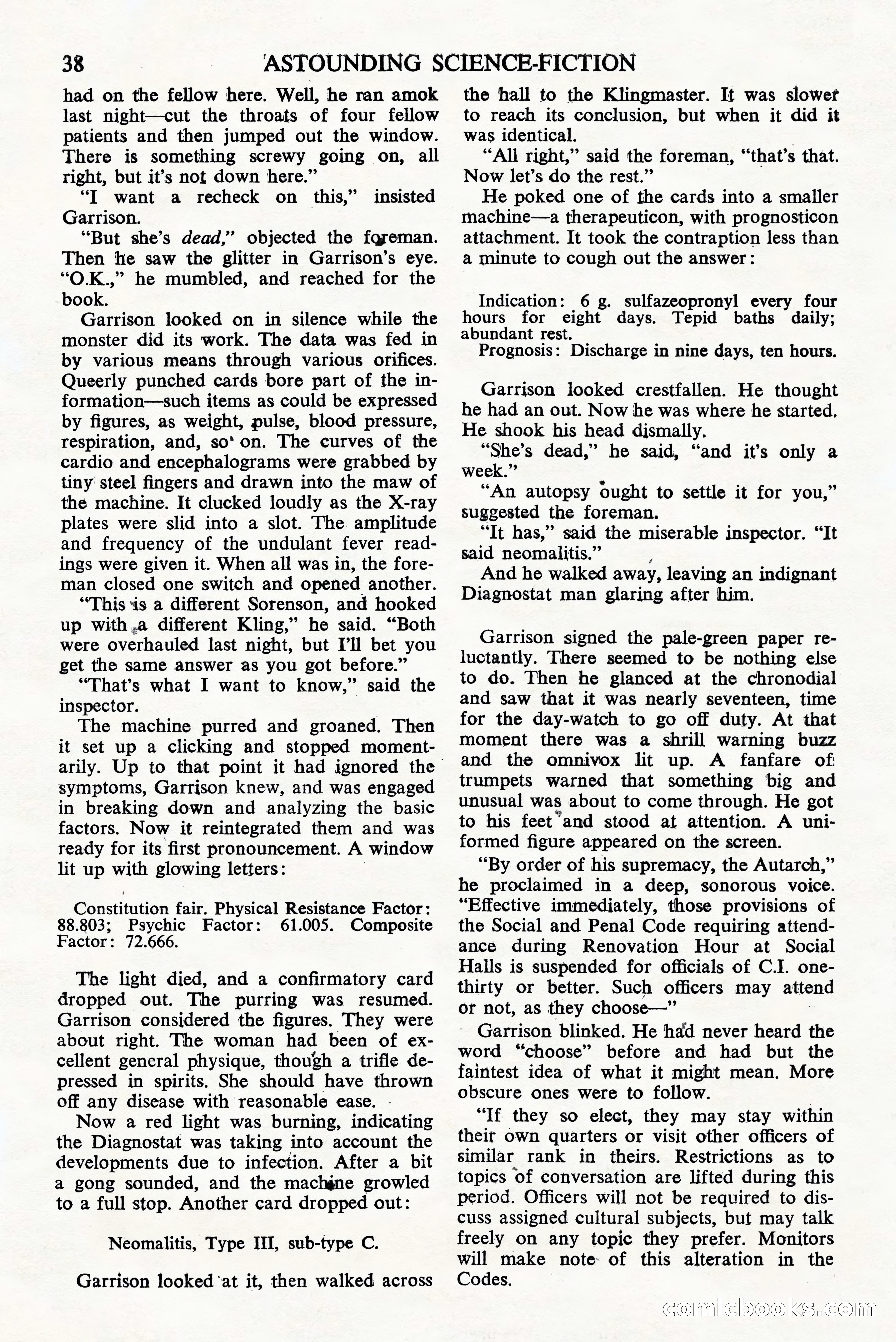 Astounding Science Fiction, British Edition — page 40 of 68