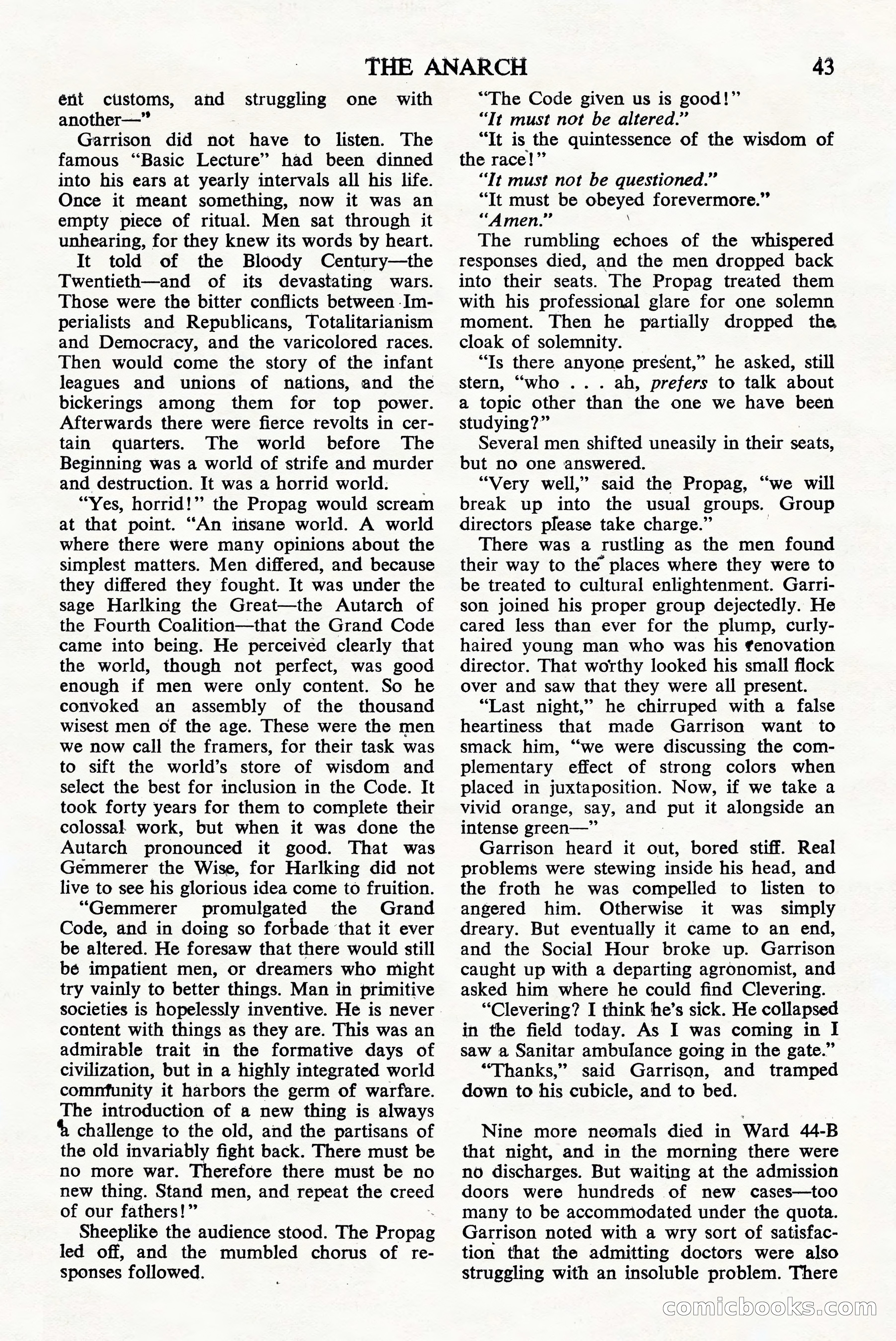 Astounding Science Fiction, British Edition — page 45 of 68