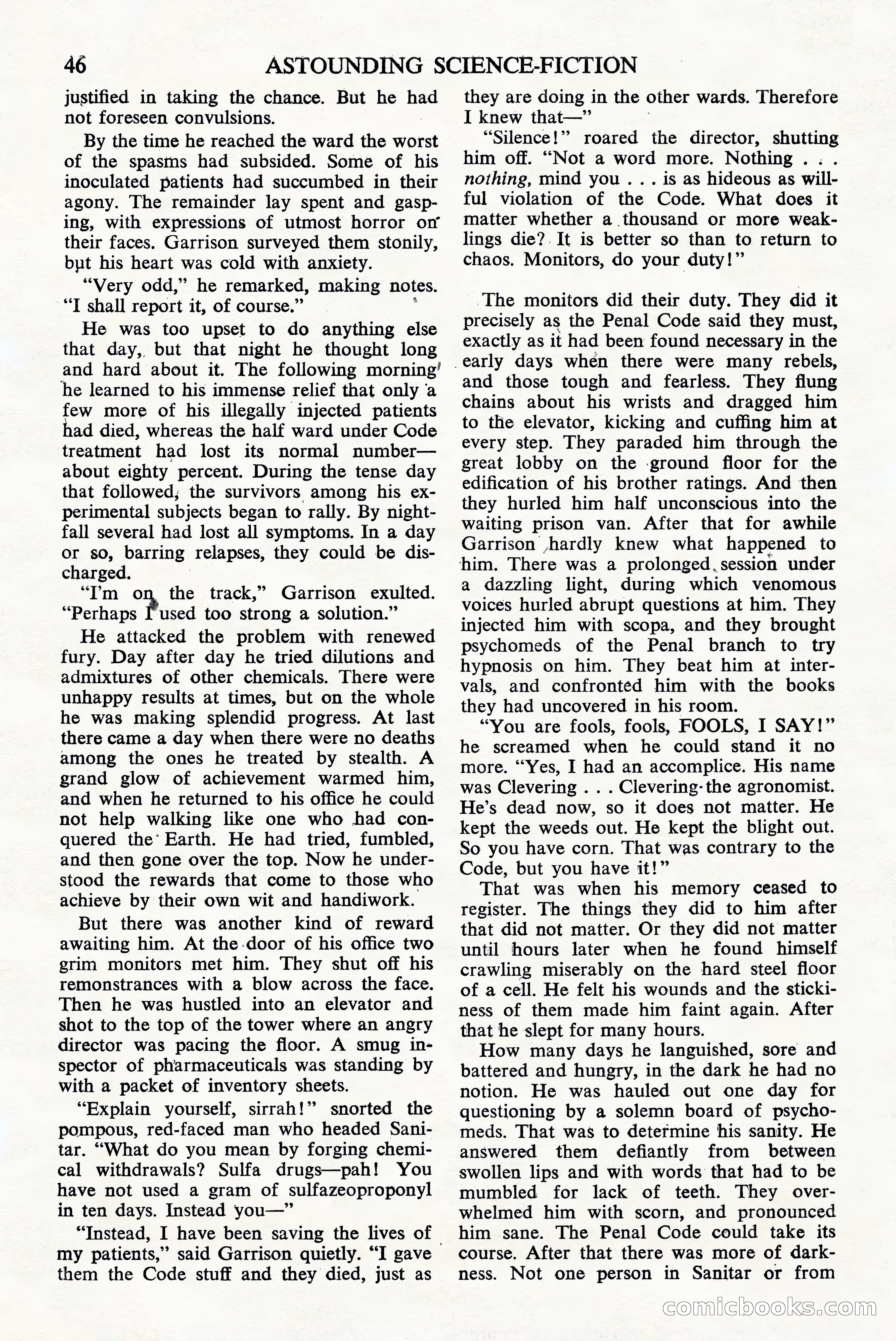 Astounding Science Fiction, British Edition — page 48 of 68