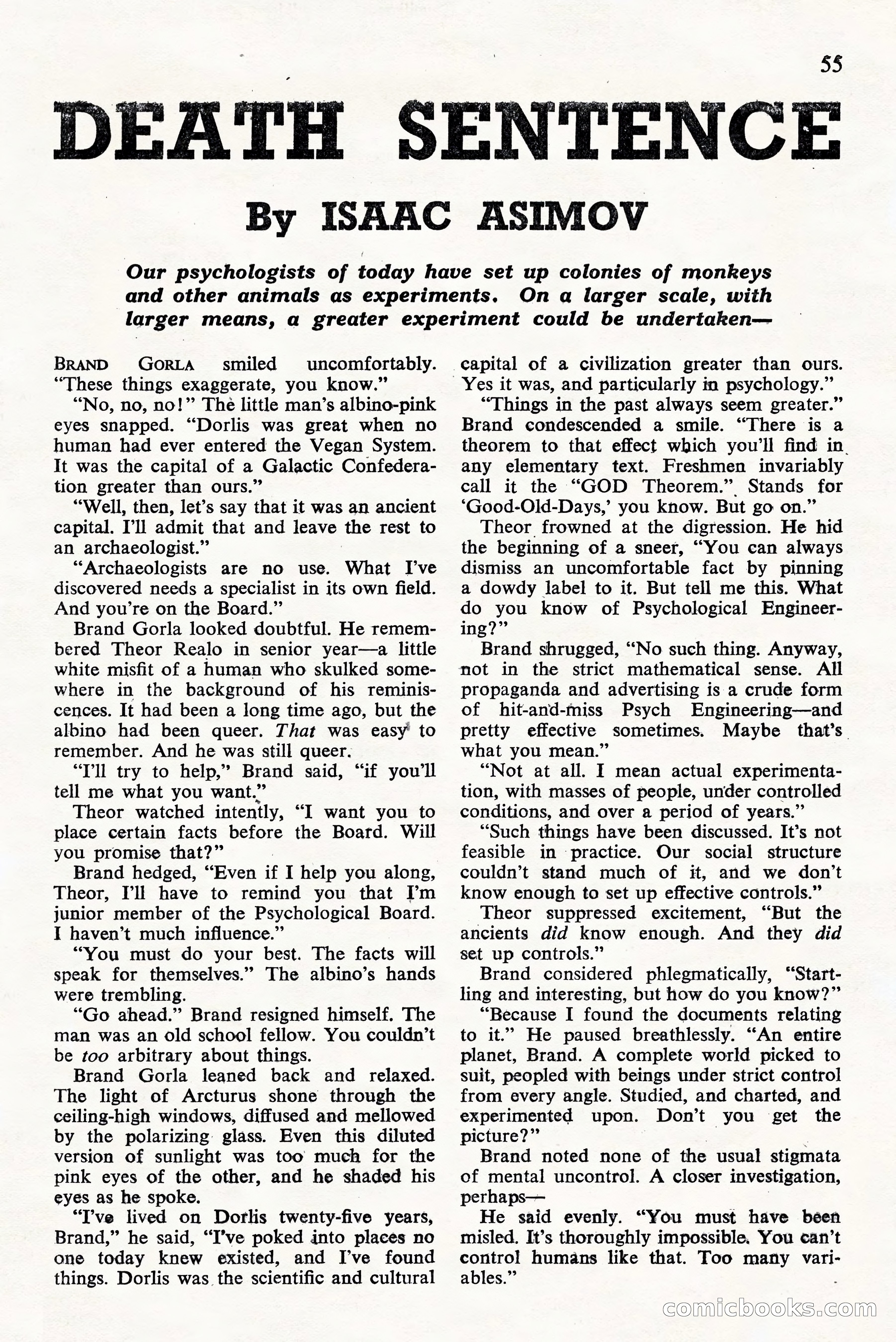 Astounding Science Fiction, British Edition — page 57 of 68