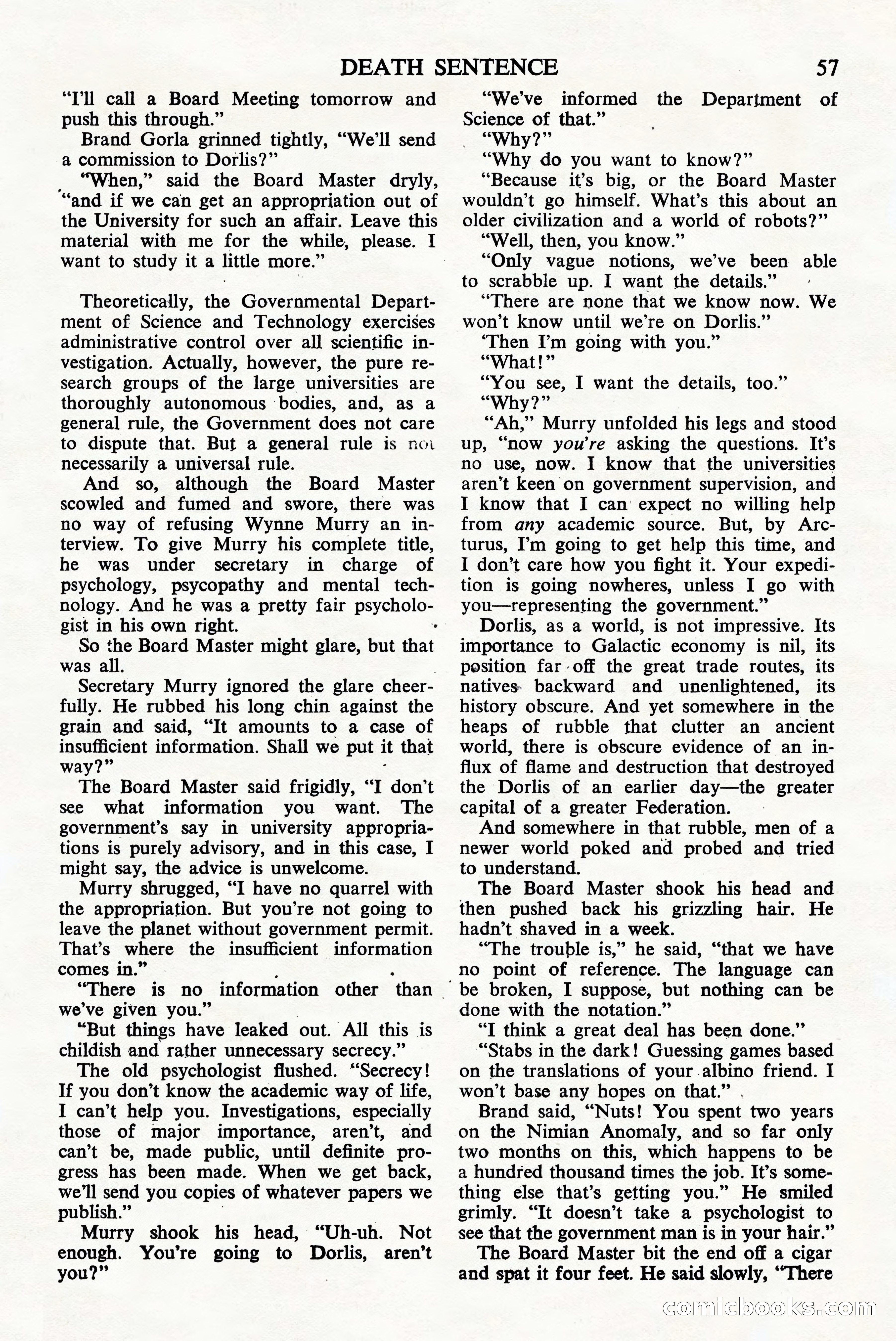 Astounding Science Fiction, British Edition — page 59 of 68